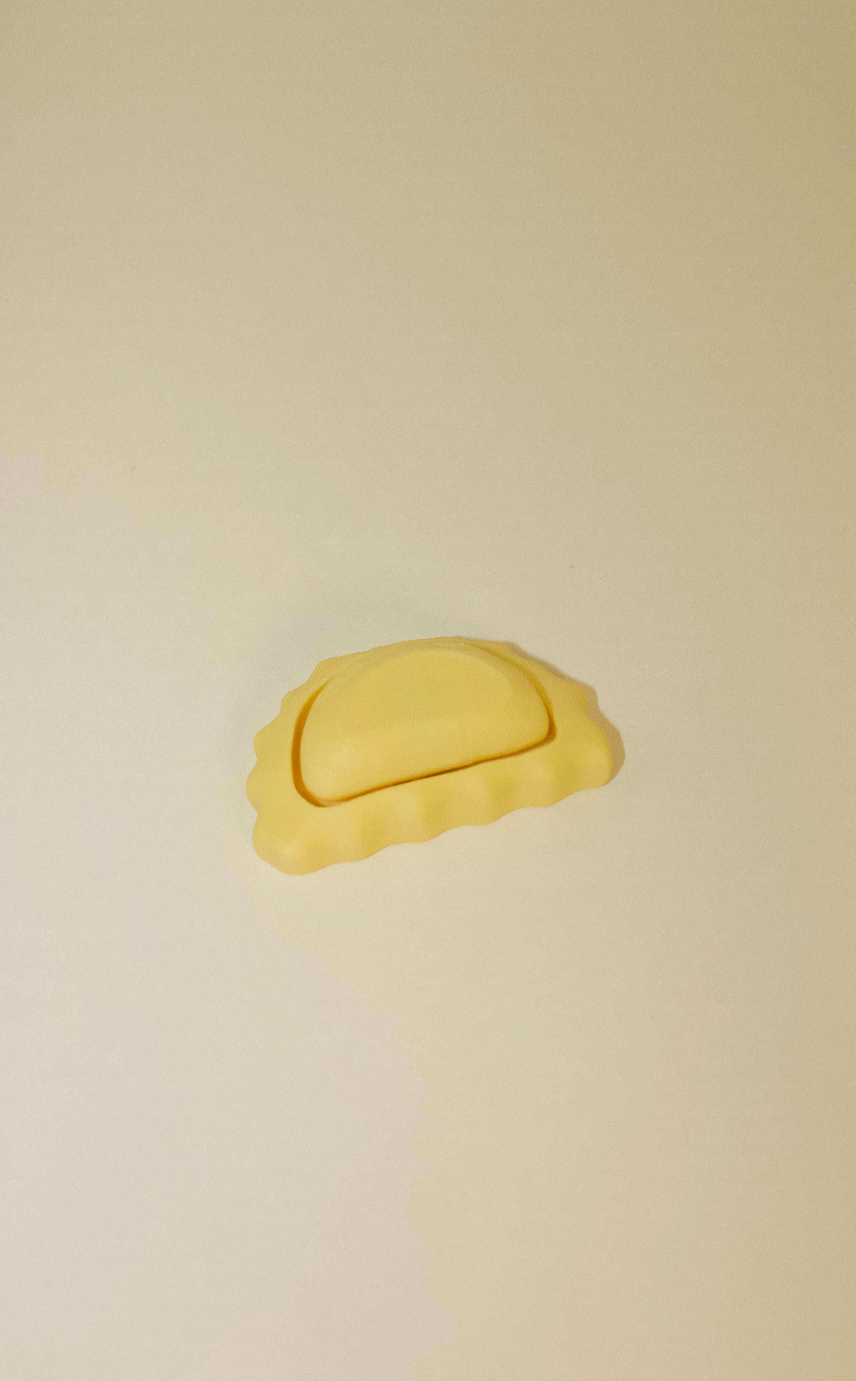Pressy Pasta Clickers – 3D Printed Fidget Toy Set of 3 | Ravioli, Mezzelune & Girasoli | Cute Pasta Stress Relief Toy