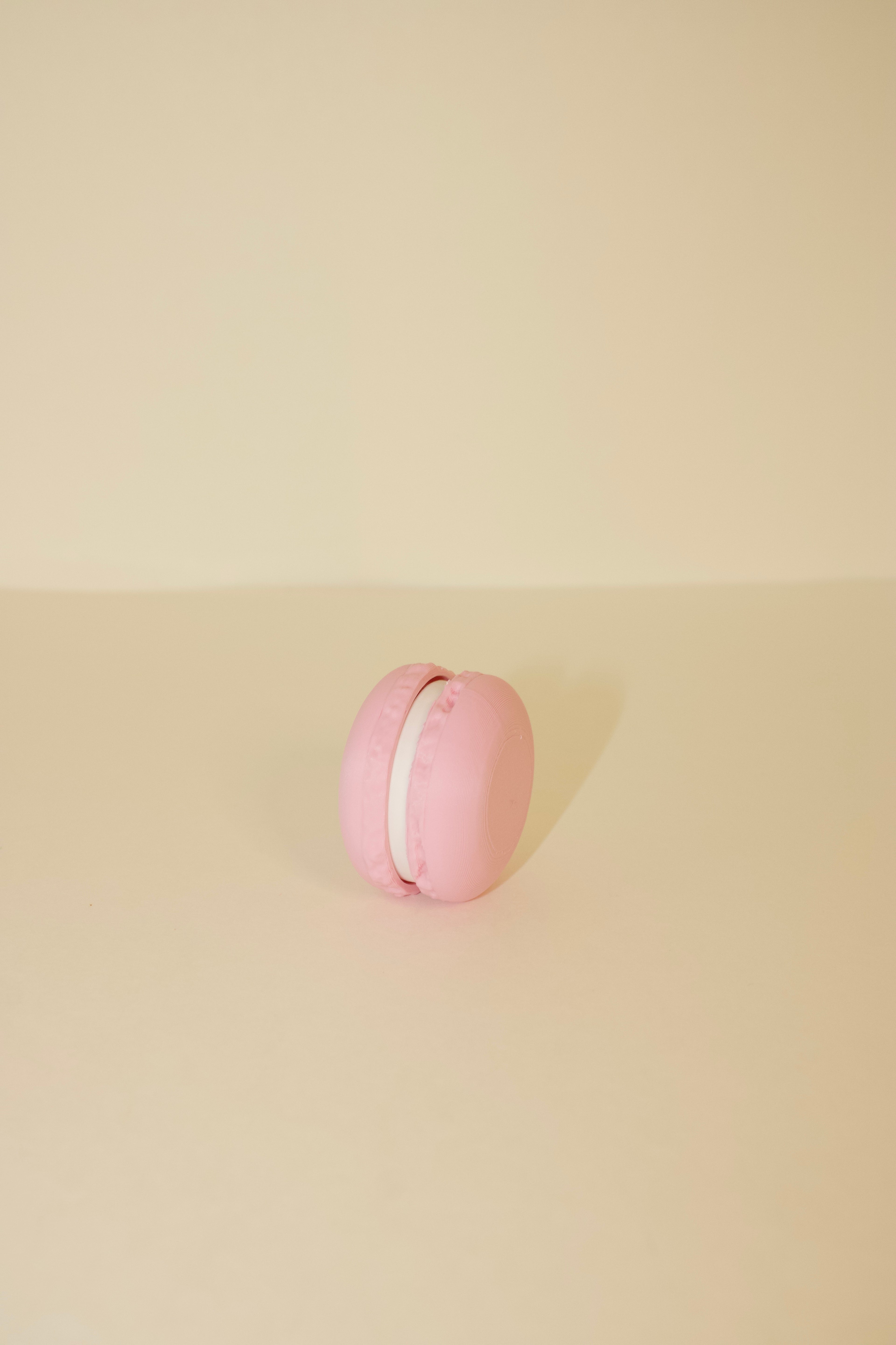 Macaron Fidget Clicker – Cute 3D Printed Toy | Colorful Stress Relief Macaron