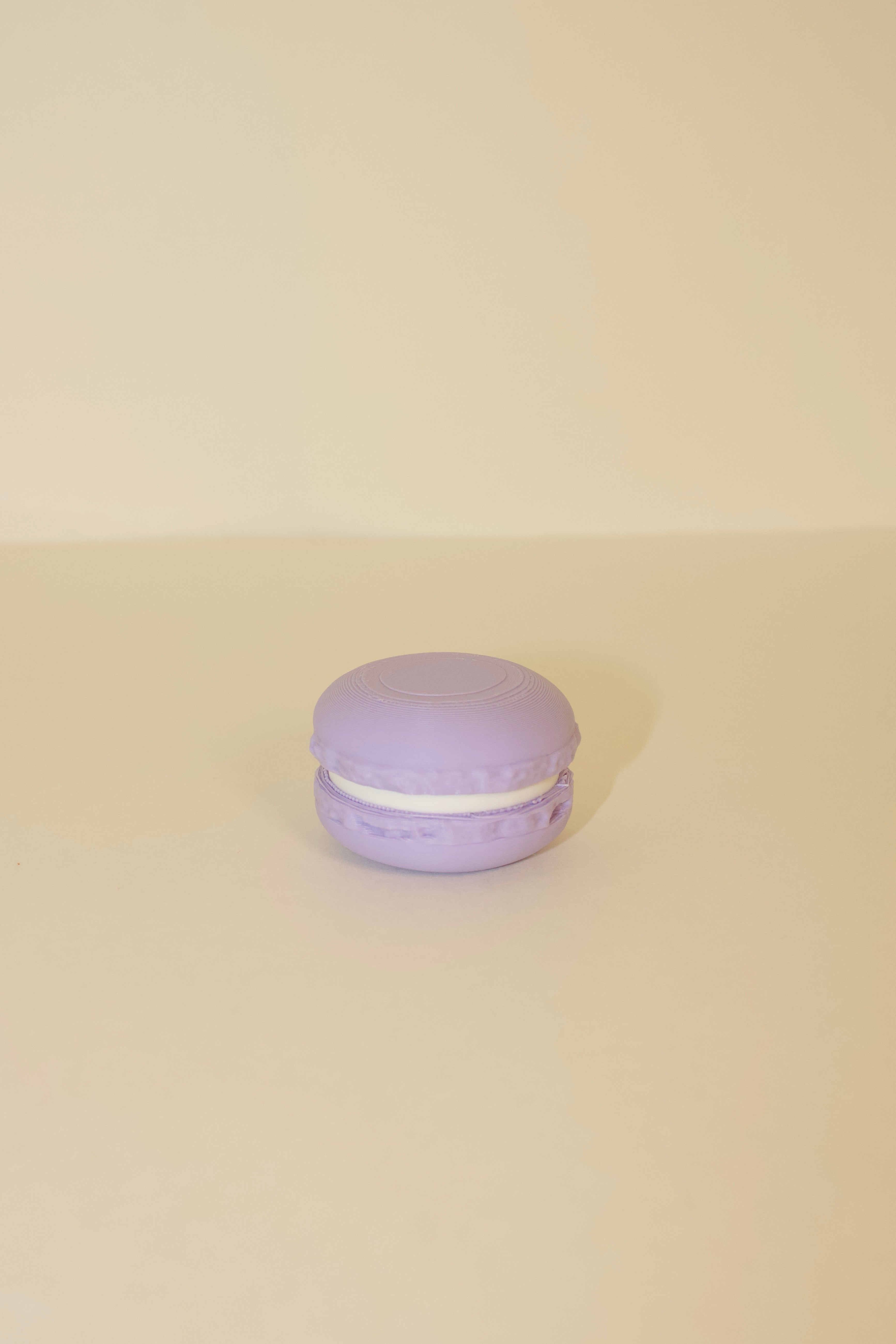 Macaron Fidget Clicker – Cute 3D Printed Toy | Colorful Stress Relief Macaron
