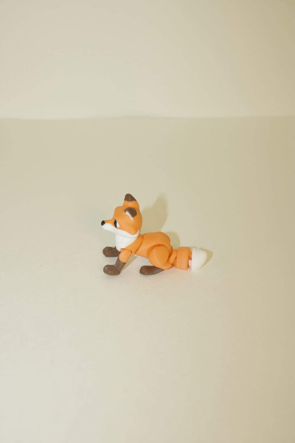 Flexi Articulated Fox – Cute 3D Printed Toy | Frolicky Fox Fidget Animal Gift