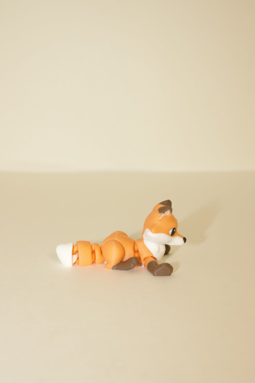 Flexi Articulated Fox – Cute 3D Printed Toy | Frolicky Fox Fidget Animal Gift