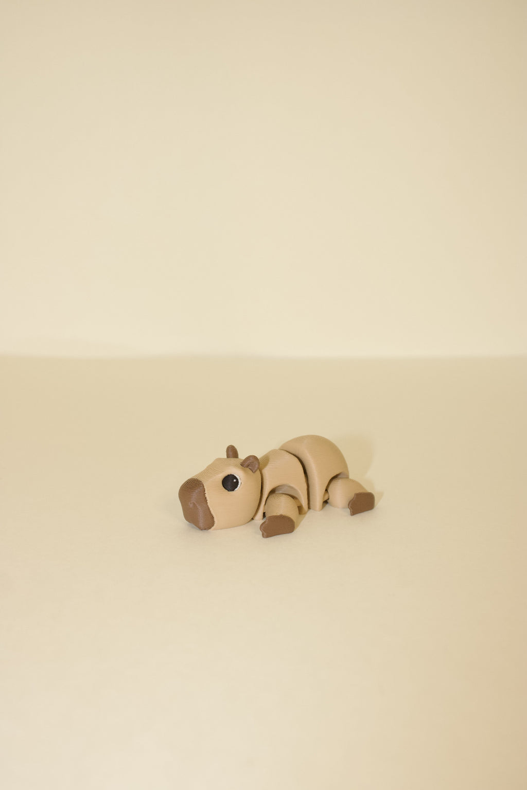 Flexi Articulated Capybara Toy – Cute 3D Printed Fidget Animal Gift | Collectible