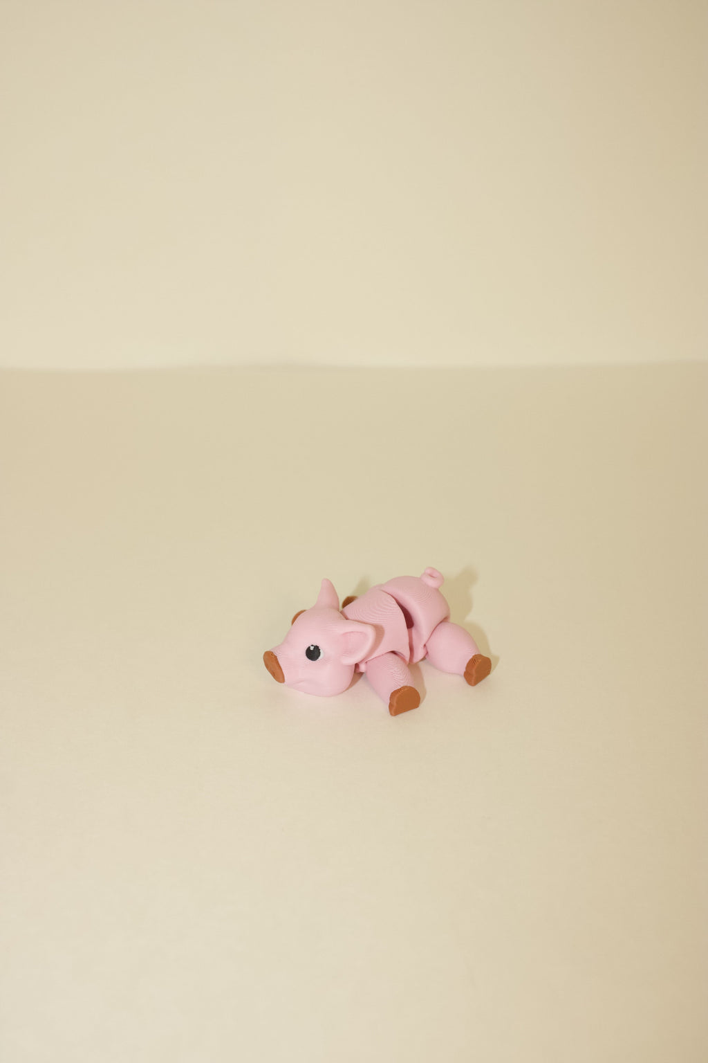 Flexi Articulated Pig – Cute 3D Printed Piggy Toy | Peppy Pig Fidget Animal Gift