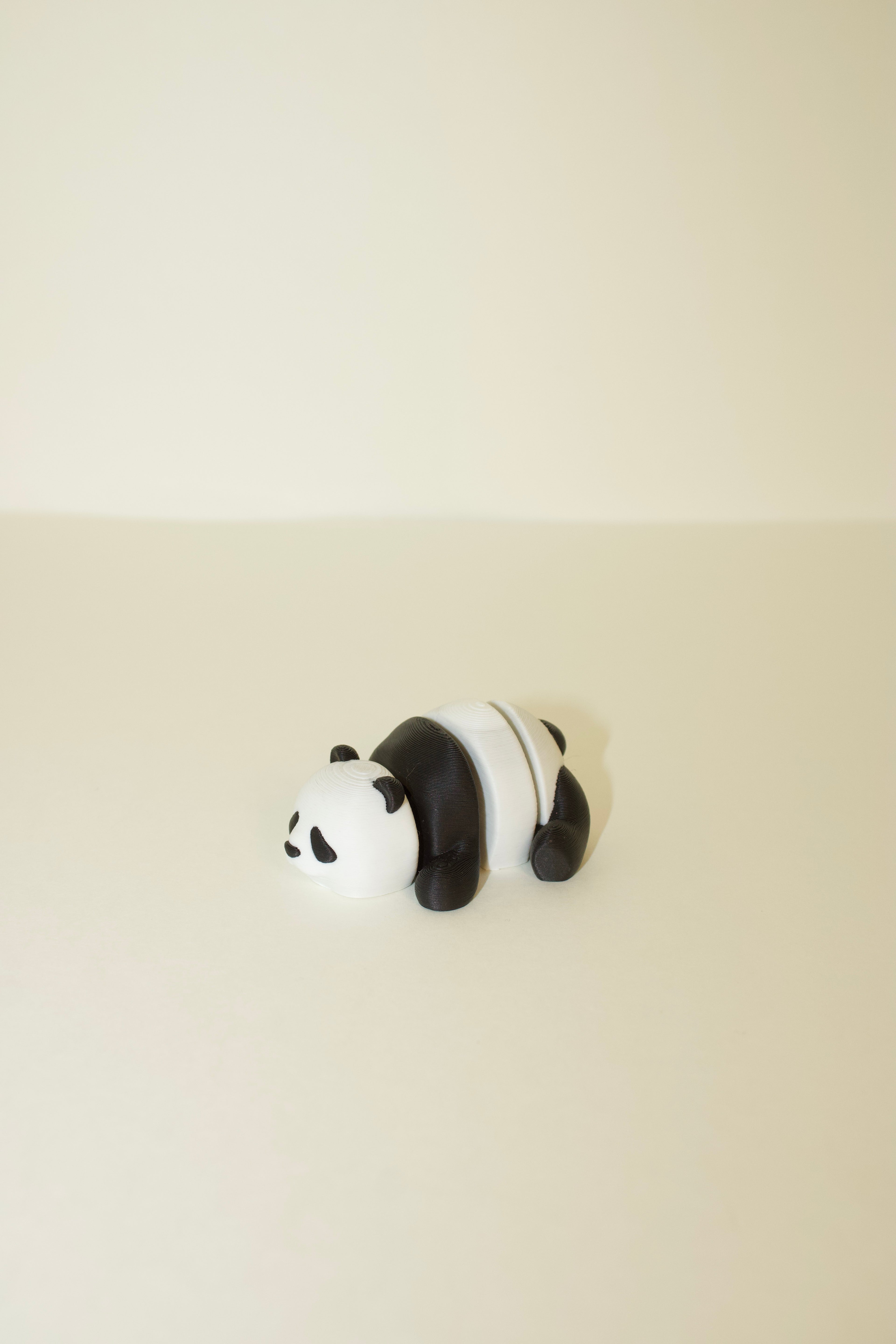 Flexi Articulated Panda – Cute 3D Printed Toy | Playful Panda Fidget Animal Gift