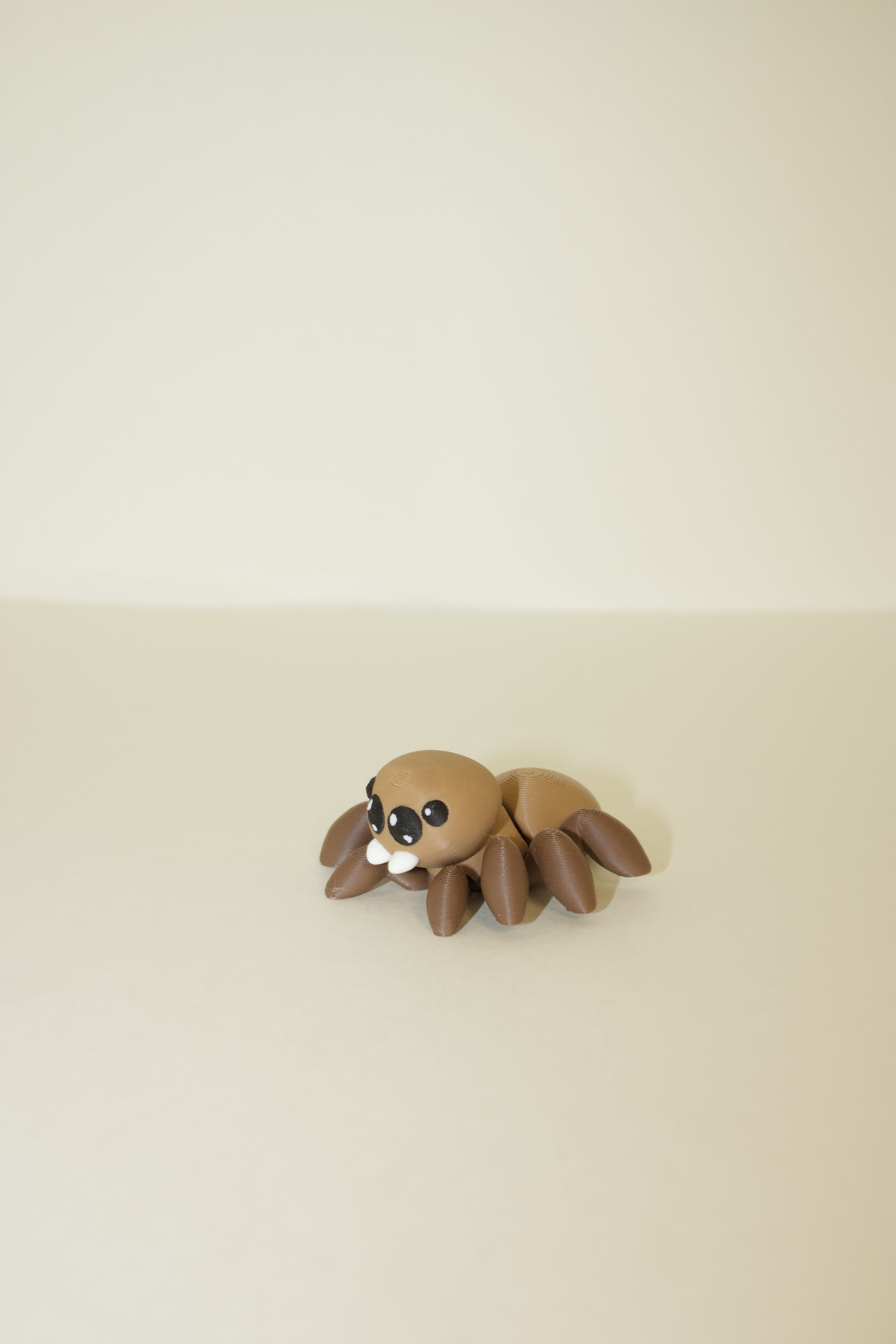 Scuttling Spider – Flexi Articulated Fidget Toy, 3D Printed Spider, Halloween Cute Bug, Desk Toy, Articulated Animal, Creepy Cute Figure
