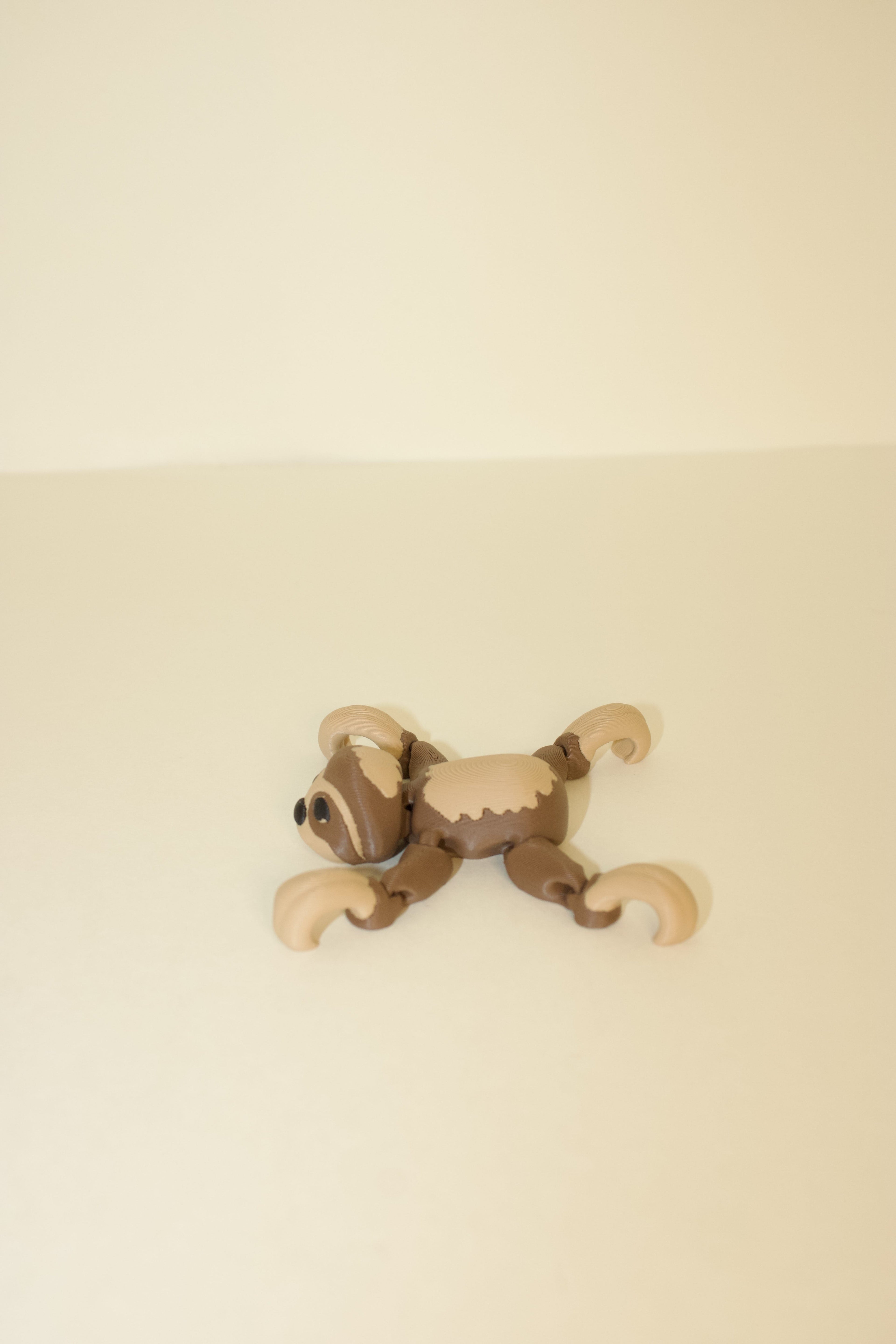 Flexi Articulated Sloth – Cute 3D Printed Toy | Fidget Animal for Hanging or Display