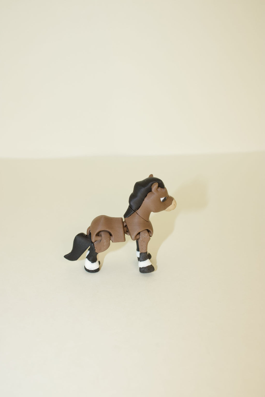 Flexi Articulated Pony – Cute 3D Printed Horse Toy | Happy Horse Fidget Animal Gift
