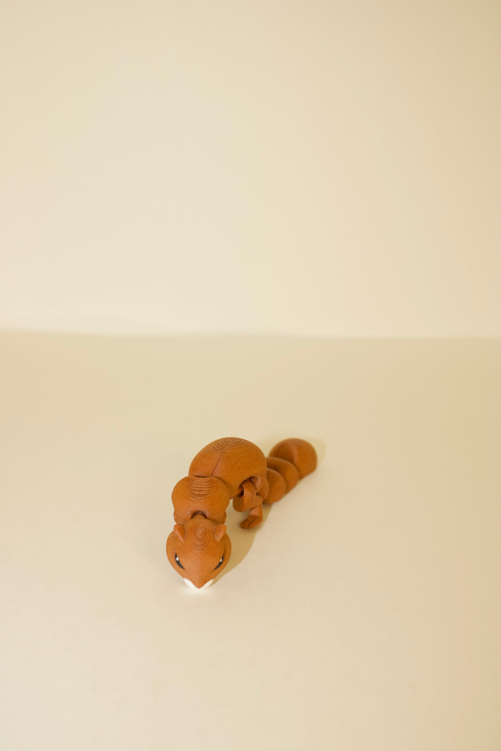 Articulated Squirrel Fidget Toy – Flexi 3D Printed Cute Woodland Animal