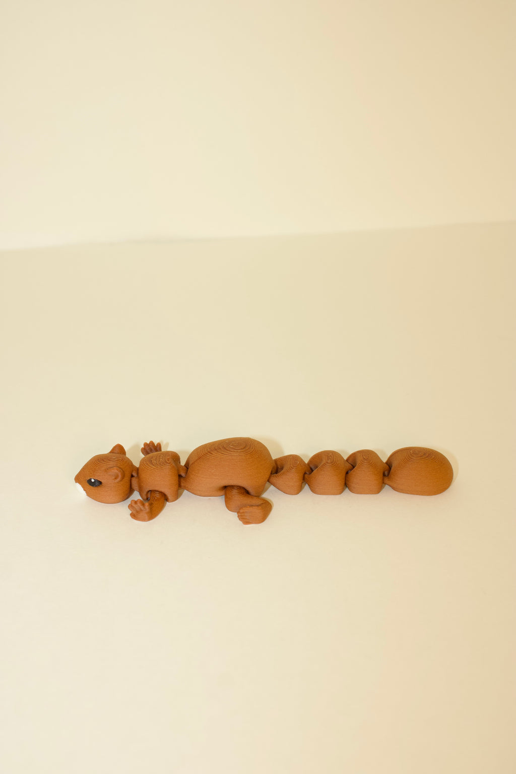 Articulated Squirrel Fidget Toy – Flexi 3D Printed Cute Woodland Animal