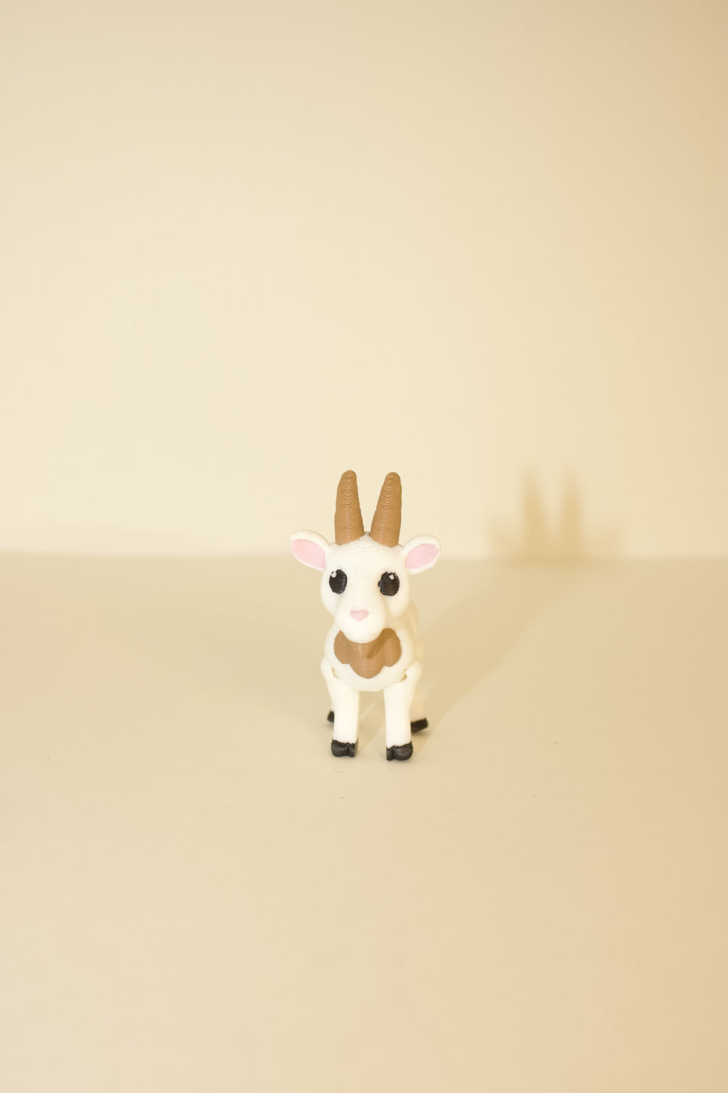 Giddy Goat – Articulated 3D Printed Flexi Fidget Toy | Cute Miniature Goat Figure with Moving Joints | Great Desk Toy or Gift!