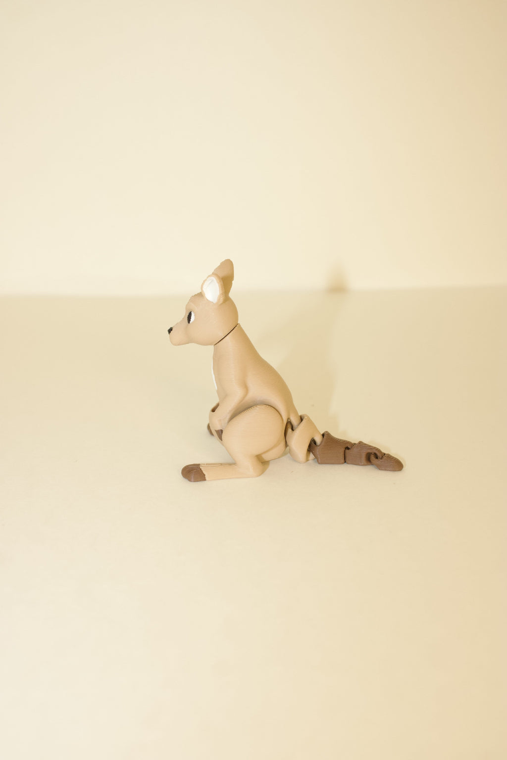 Flexi Articulated Kangaroo – Cute 3D Printed Toy | Kicking Kangaroo Fidget Animal