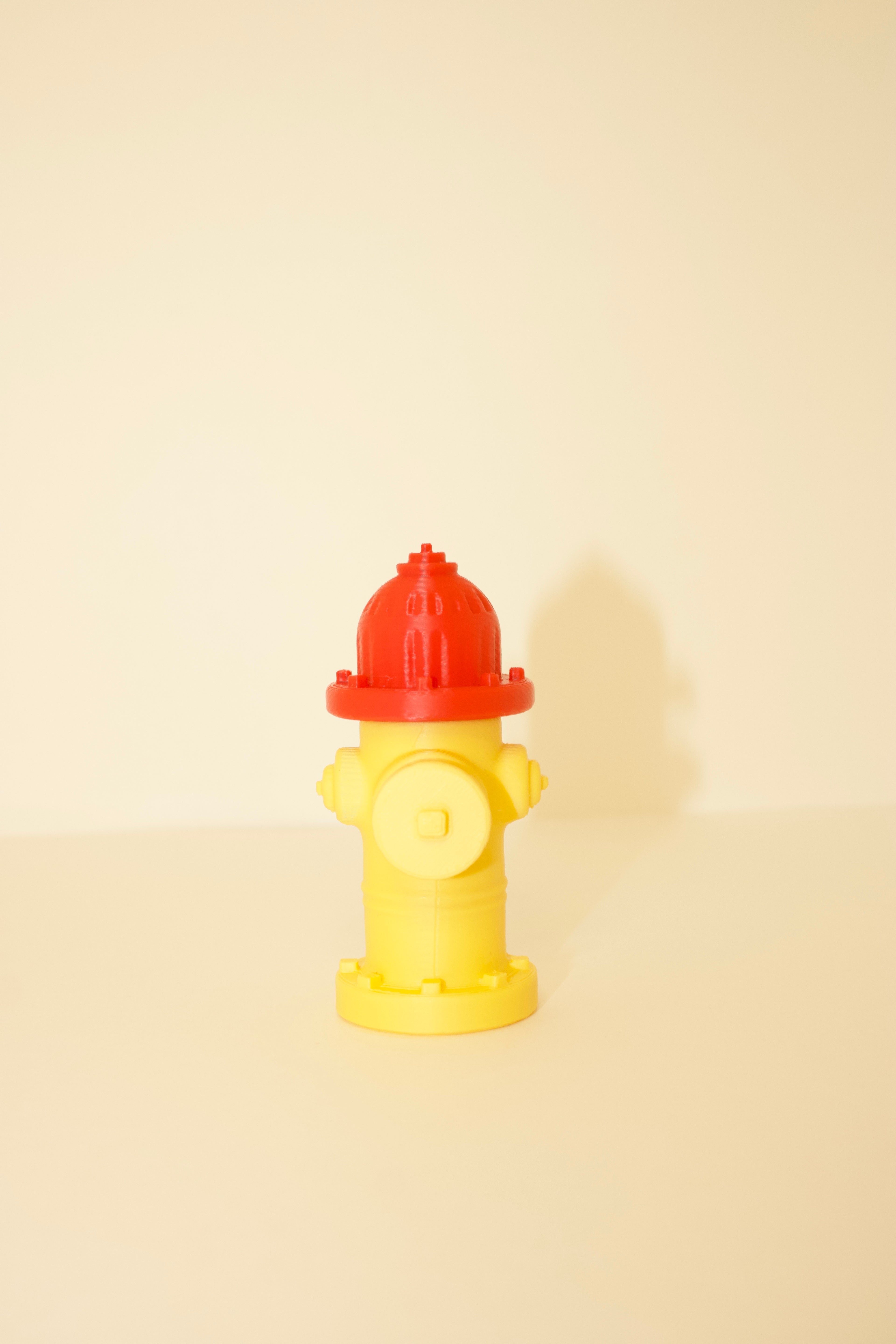 3D Printed Fire Hydrant Clicker – Cute Fidget Toy for Stress Relief