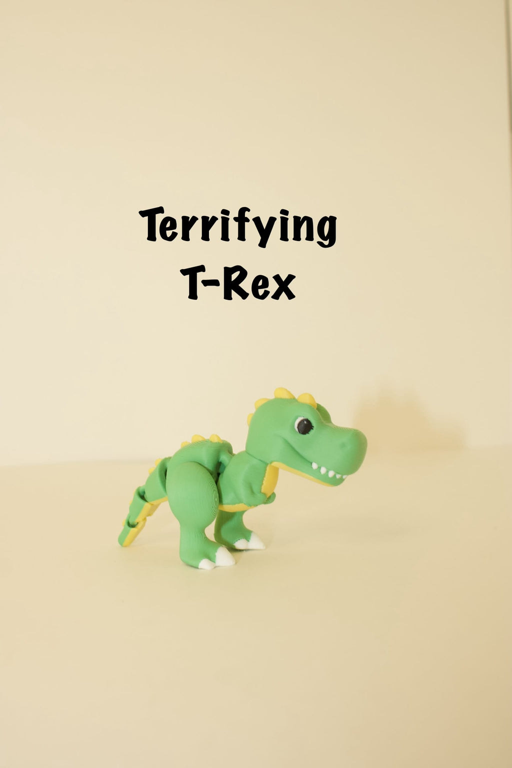 Terrifying T-Rex – Articulated Dinosaur Fidget Toy | 3D Printed Fidget Dino | Cute Desk Toy for Dino Lovers
