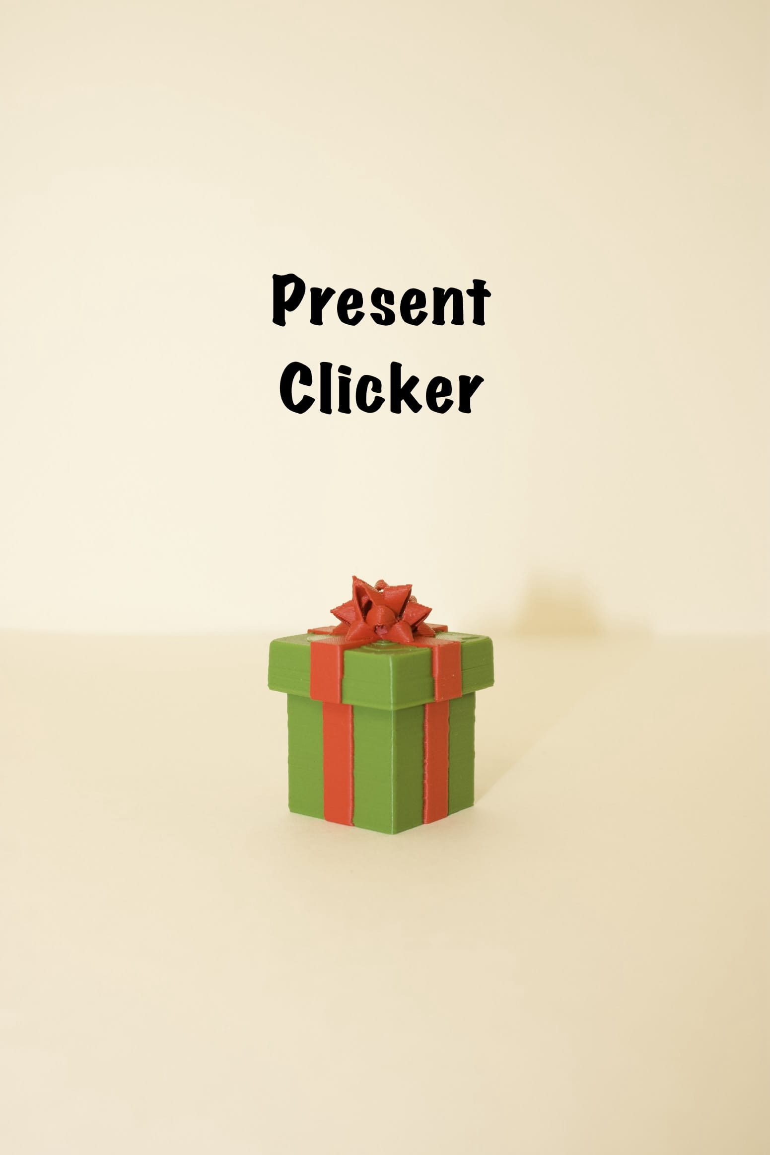 Present Clicker – Christmas Fidget Toy