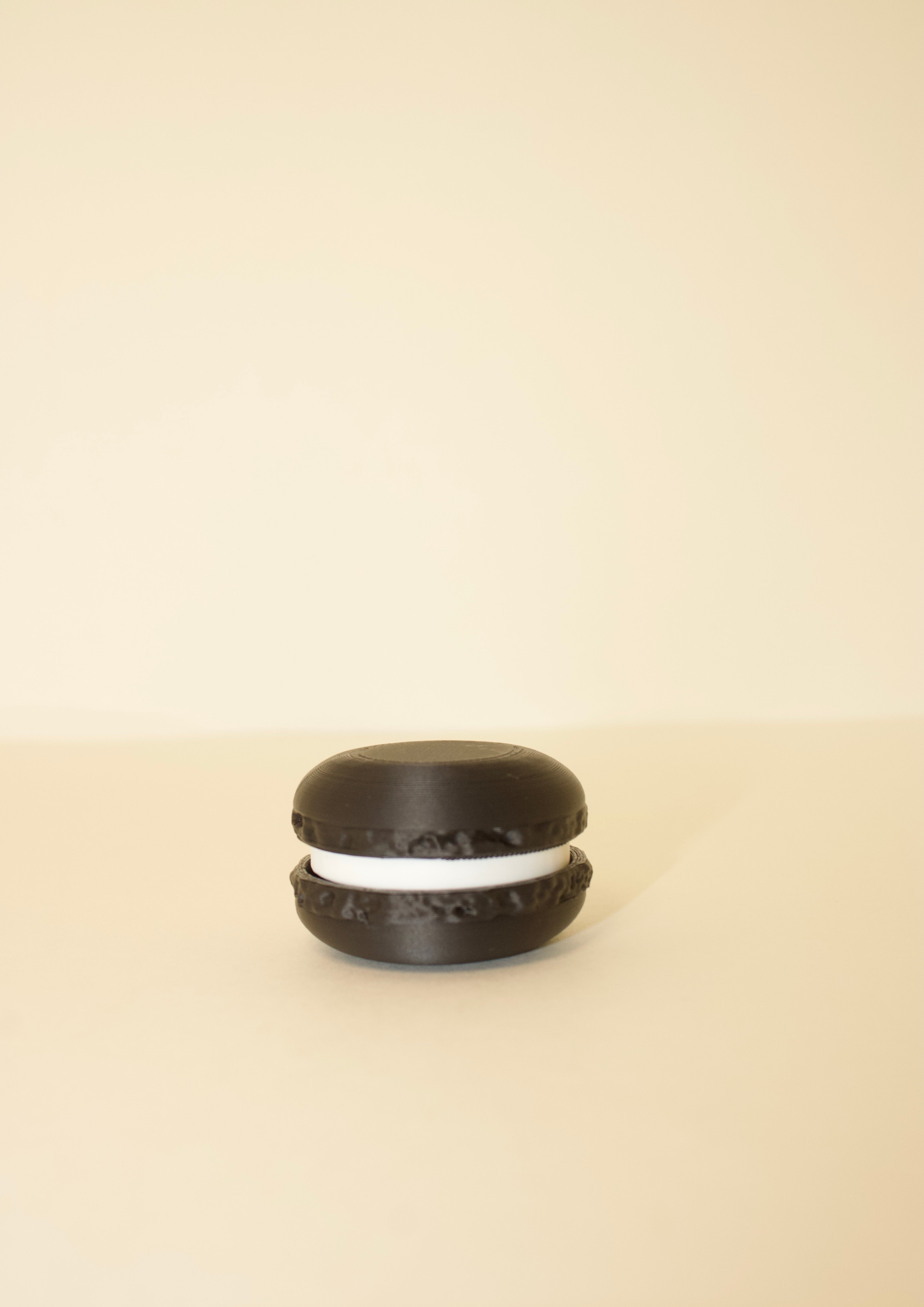 Macaron Fidget Clicker – Cute 3D Printed Toy | Colorful Stress Relief Macaron
