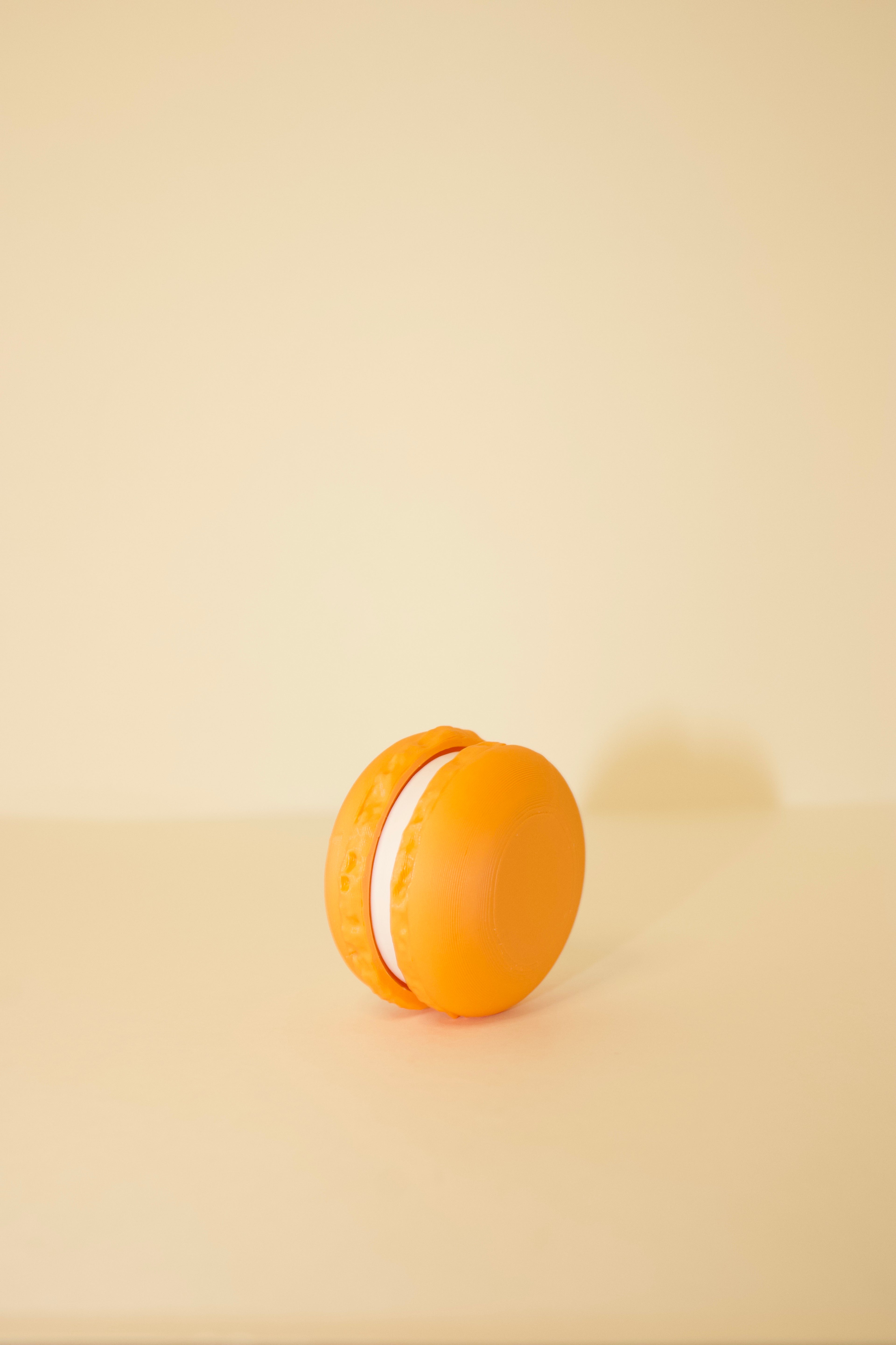 Macaron Fidget Clicker – Cute 3D Printed Toy | Colorful Stress Relief Macaron