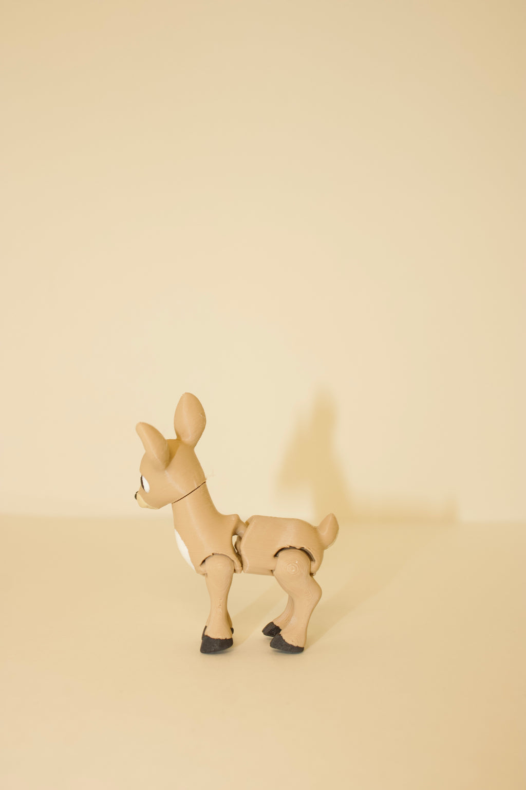 Darting Doe – Articulated Flexi Deer Toy – 3D Printed Christmas Fidget