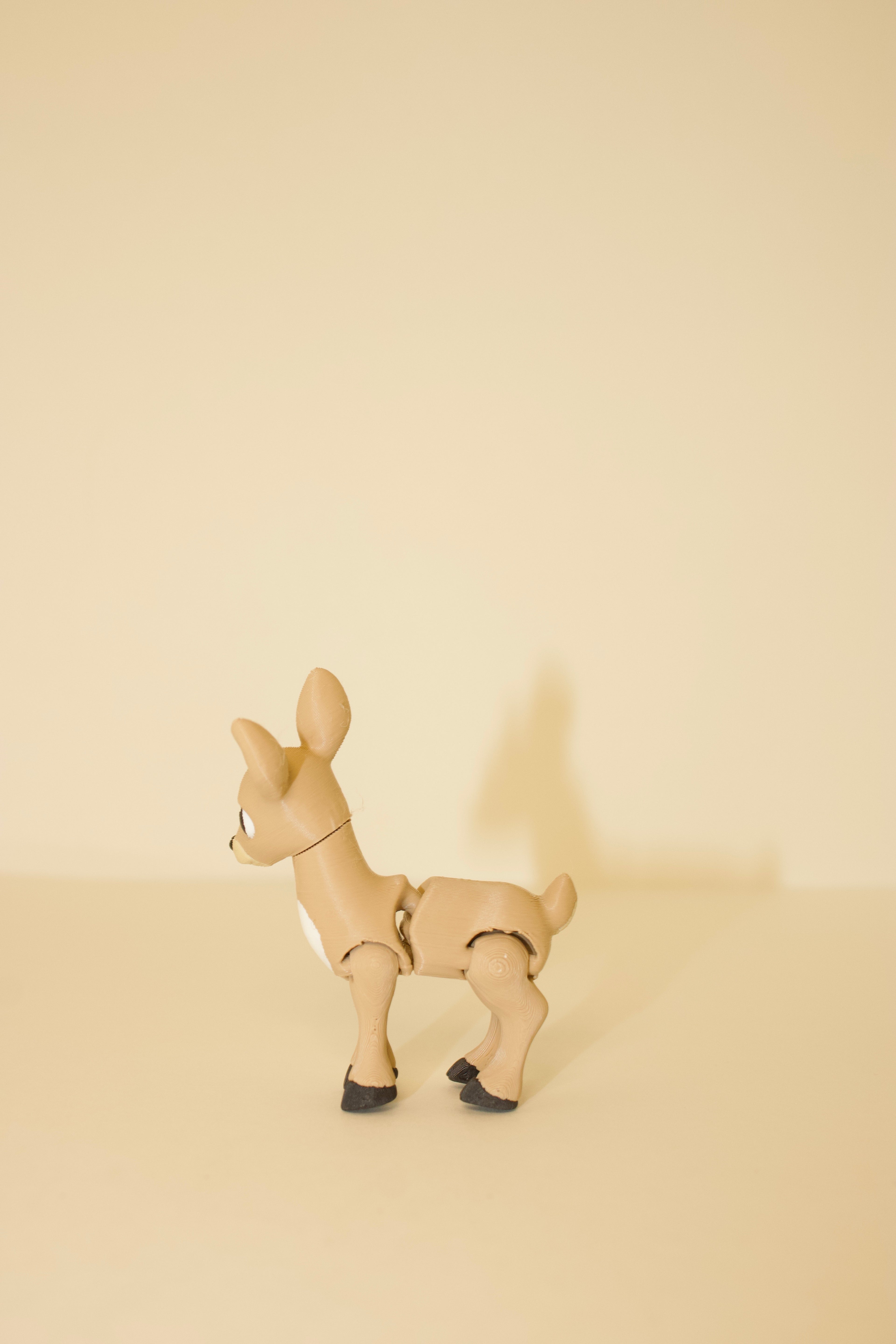 Darting Doe – Articulated Flexi Deer Toy – 3D Printed Christmas Fidget