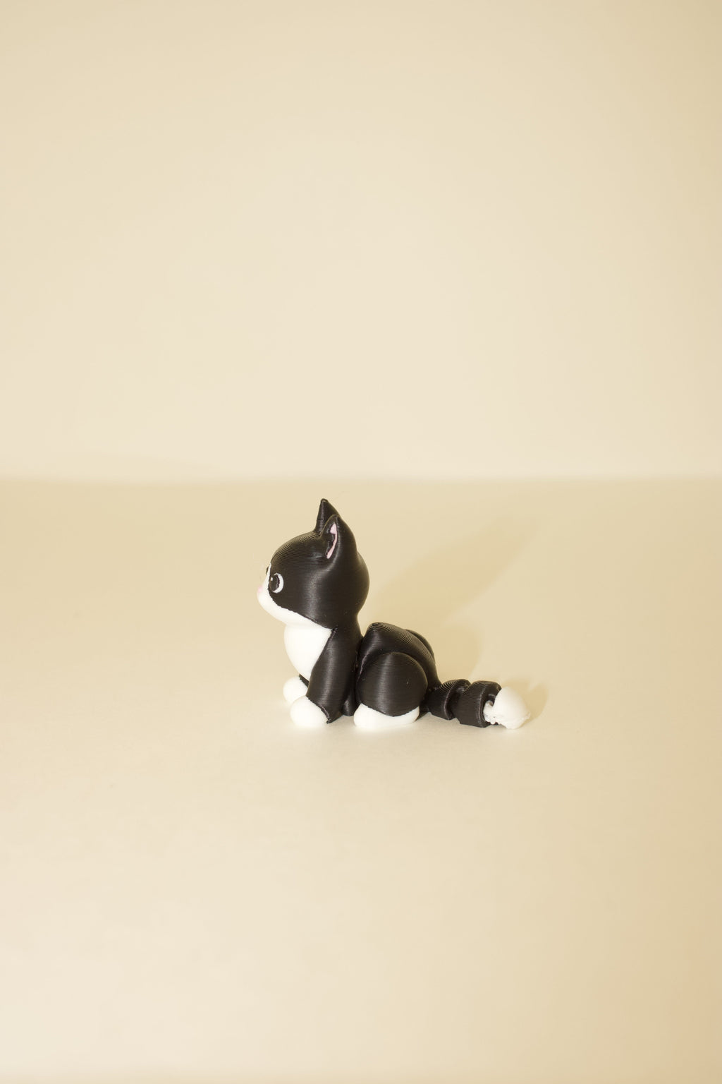 Flexi Articulated Cat – Cute 3D Printed Toy | Clawing Cat Fidget Pet Figure
