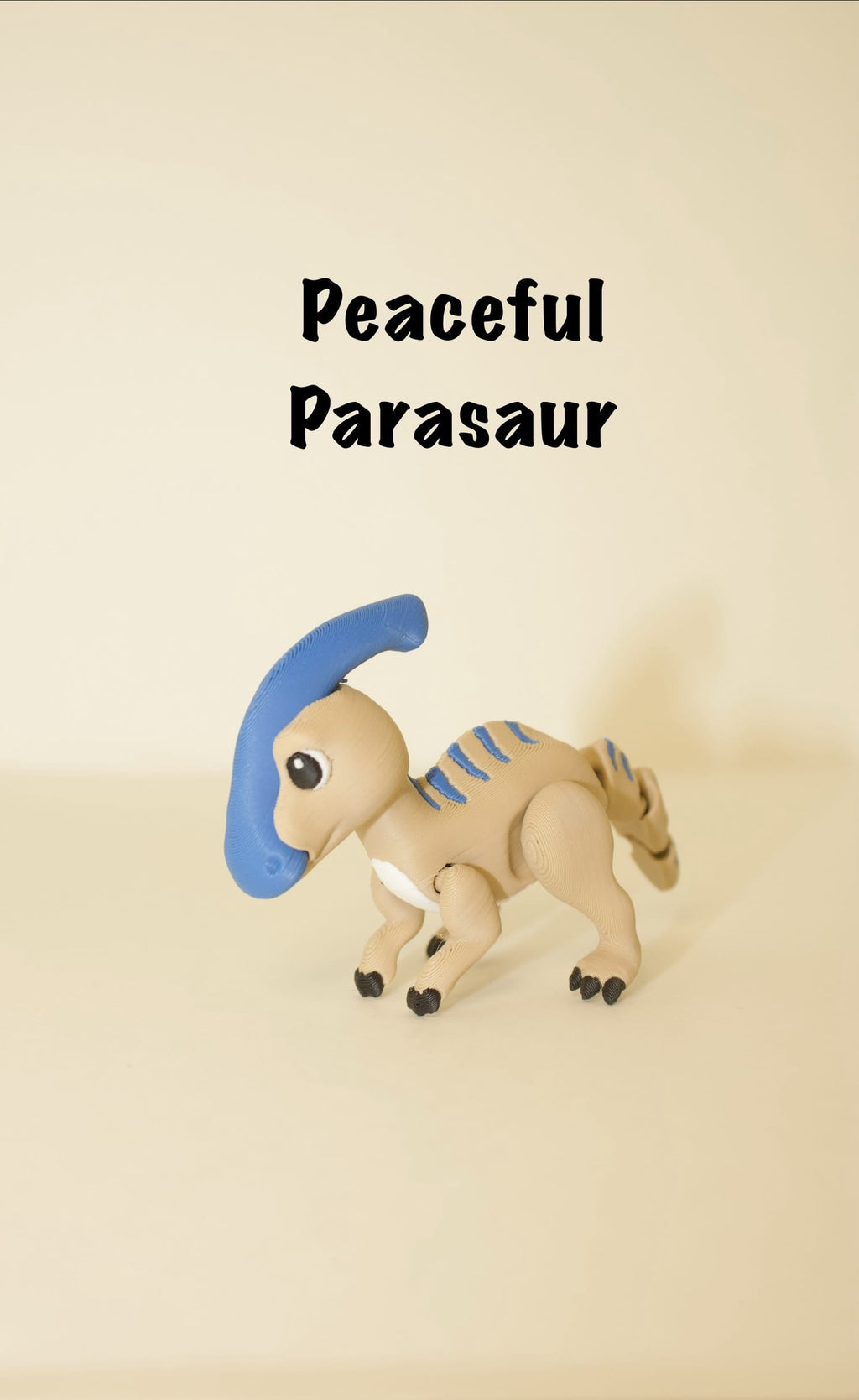 Peaceful Parasaur – Articulated Dinosaur Fidget Toy