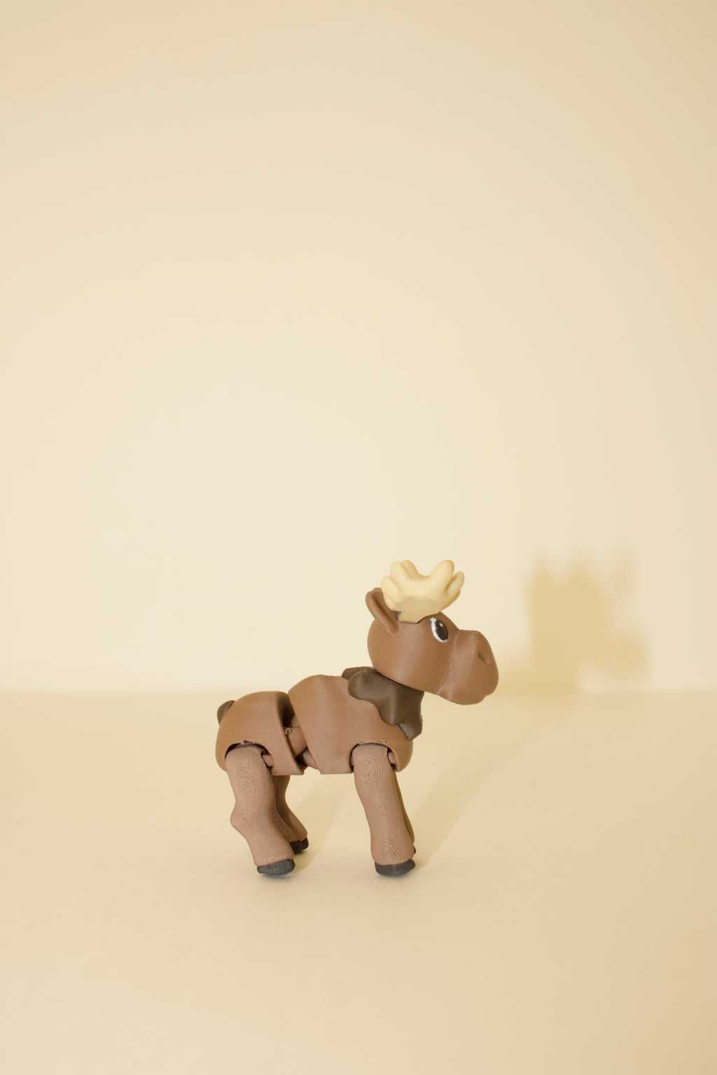 Meandering Moose – Articulated Fidget Toy | Flexi 3D Printed Moose Figurine | Cute Animal Gift