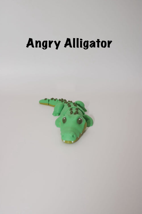 Angry Alligator – Articulated Fidget Toy