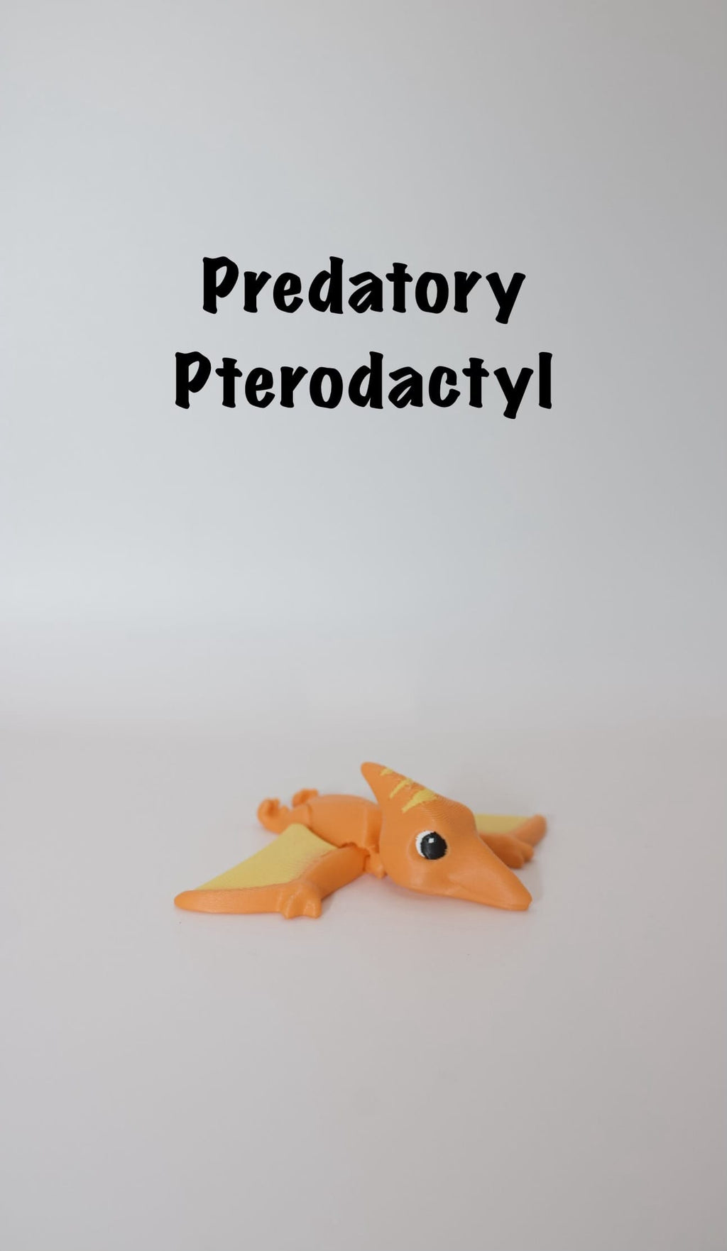 Articulated Pterodactyl Toy – 3D Printed Dinosaur with Moving Wings | Flexi Dino Figure | Unique Gift for Kids or Collectors