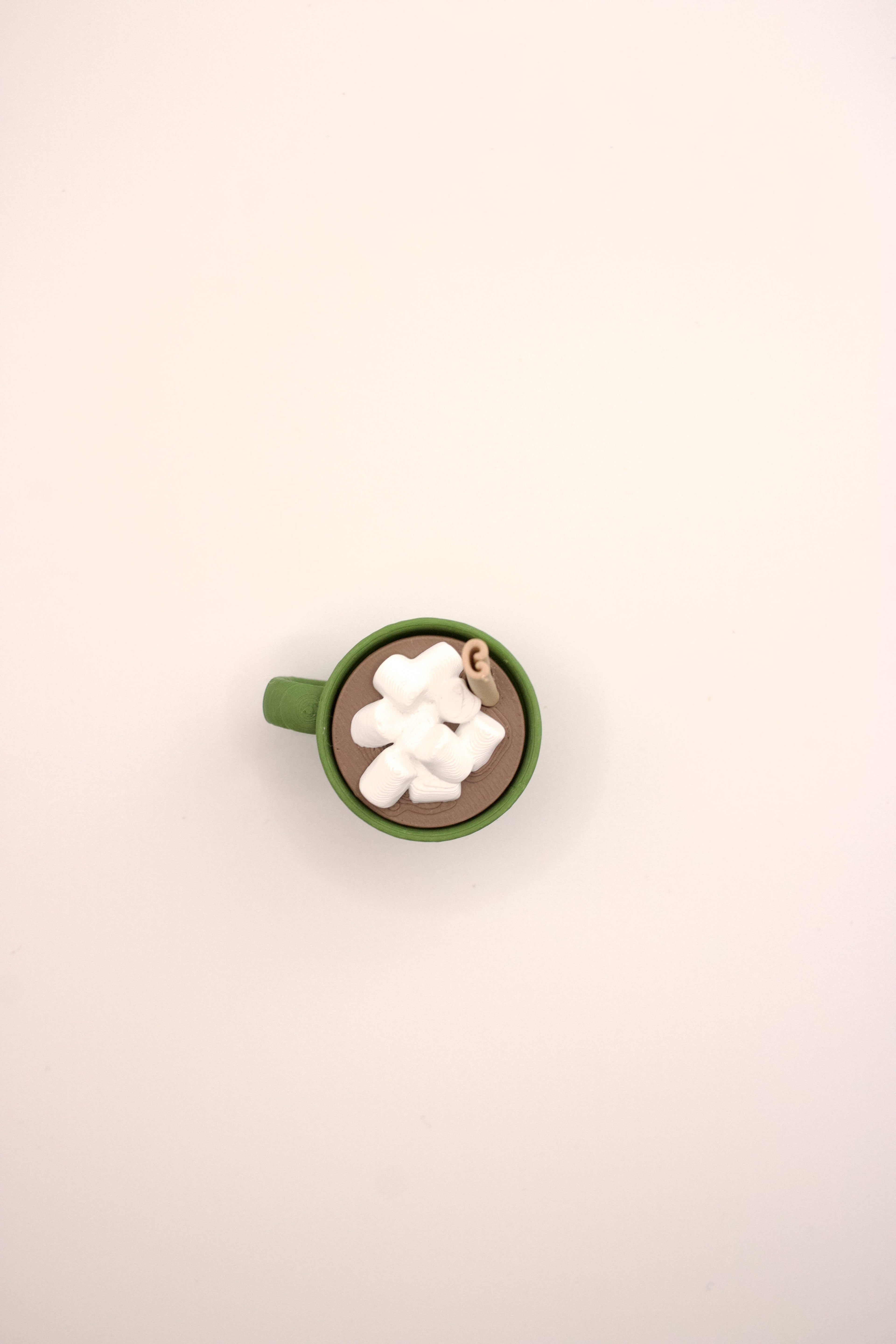 Cocoa Clicker – 3D Printed Holiday Fidget Toy with Marshmallows & Cinnamon Sticks