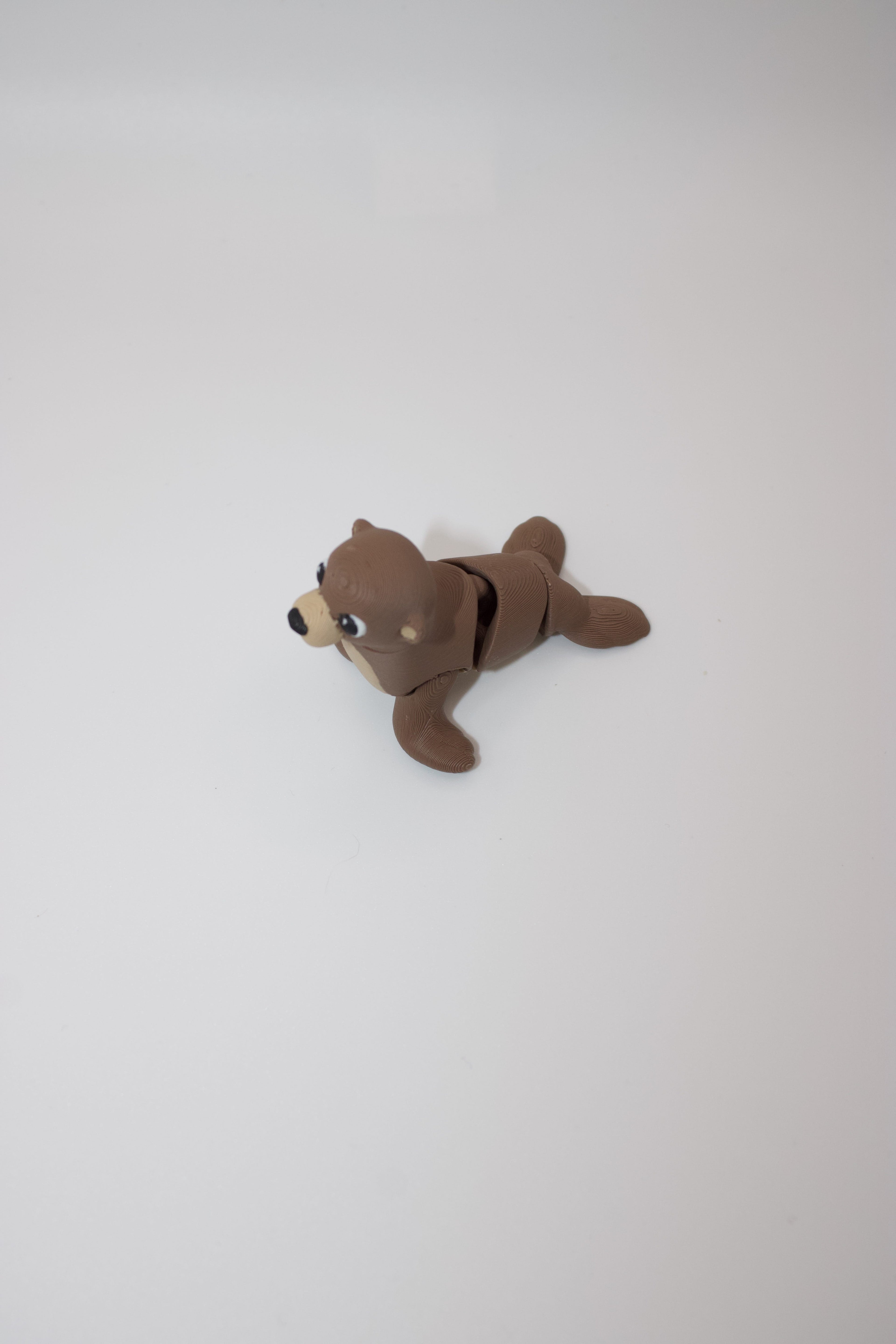 Slippery Sea Lion – Flexi Articulated 3D Printed Fidget Toy