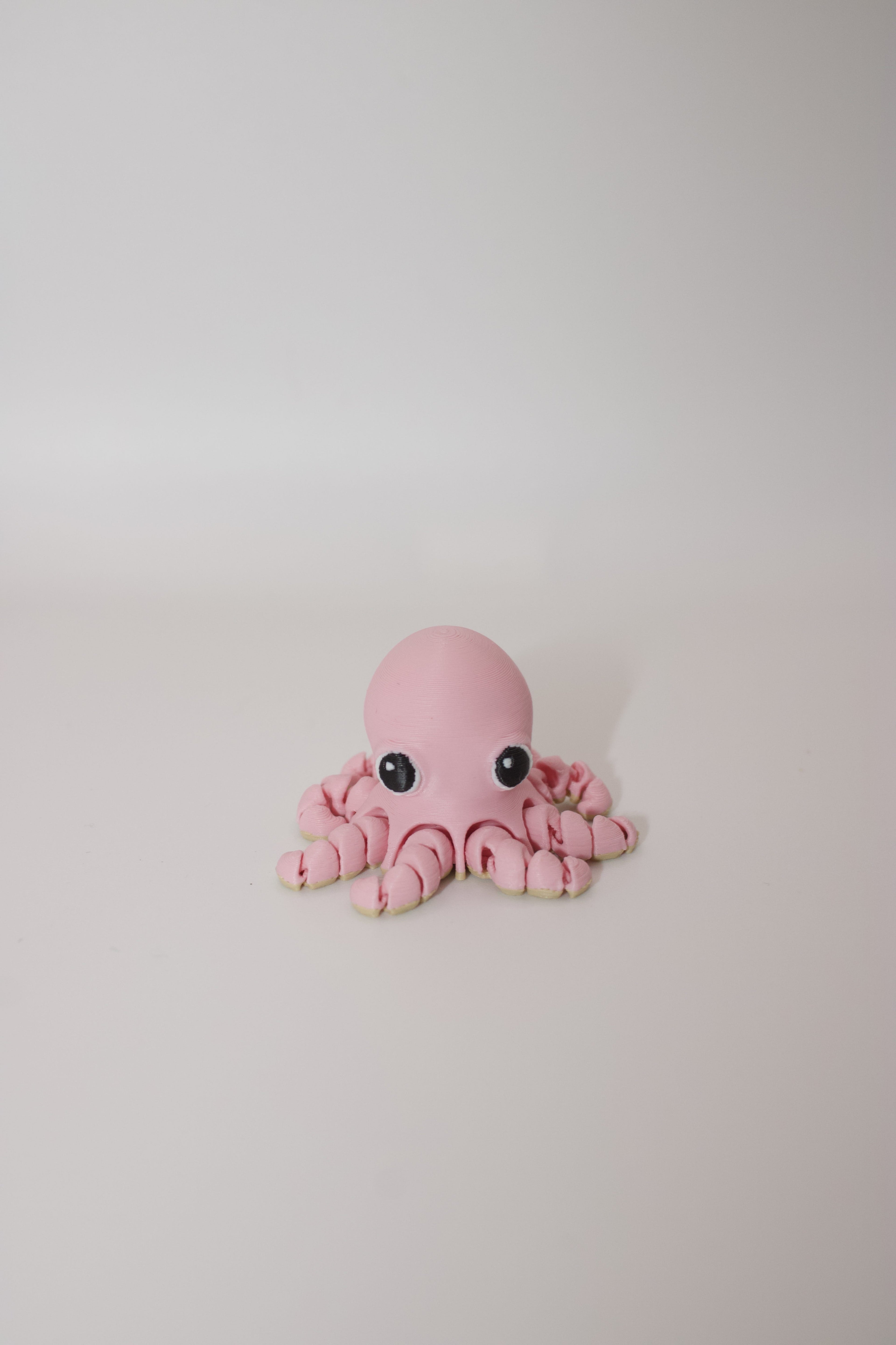 Oceanic Octopus – Flexi Articulated 3D Printed Fidget Toy