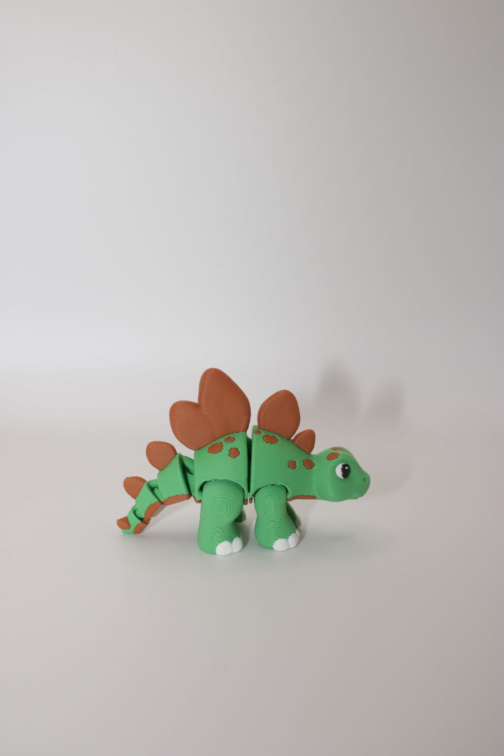 Stompy Stegosaurus – Articulated Dinosaur Fidget Toy | Cute 3D Printed Dino