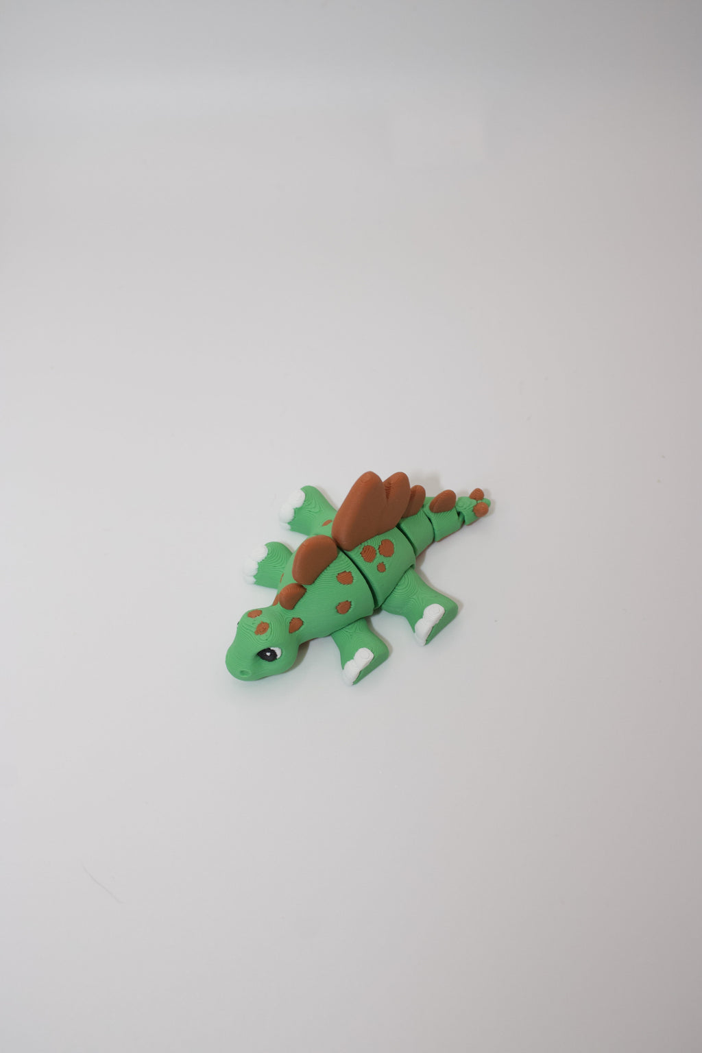 Stompy Stegosaurus – Articulated Dinosaur Fidget Toy | Cute 3D Printed Dino