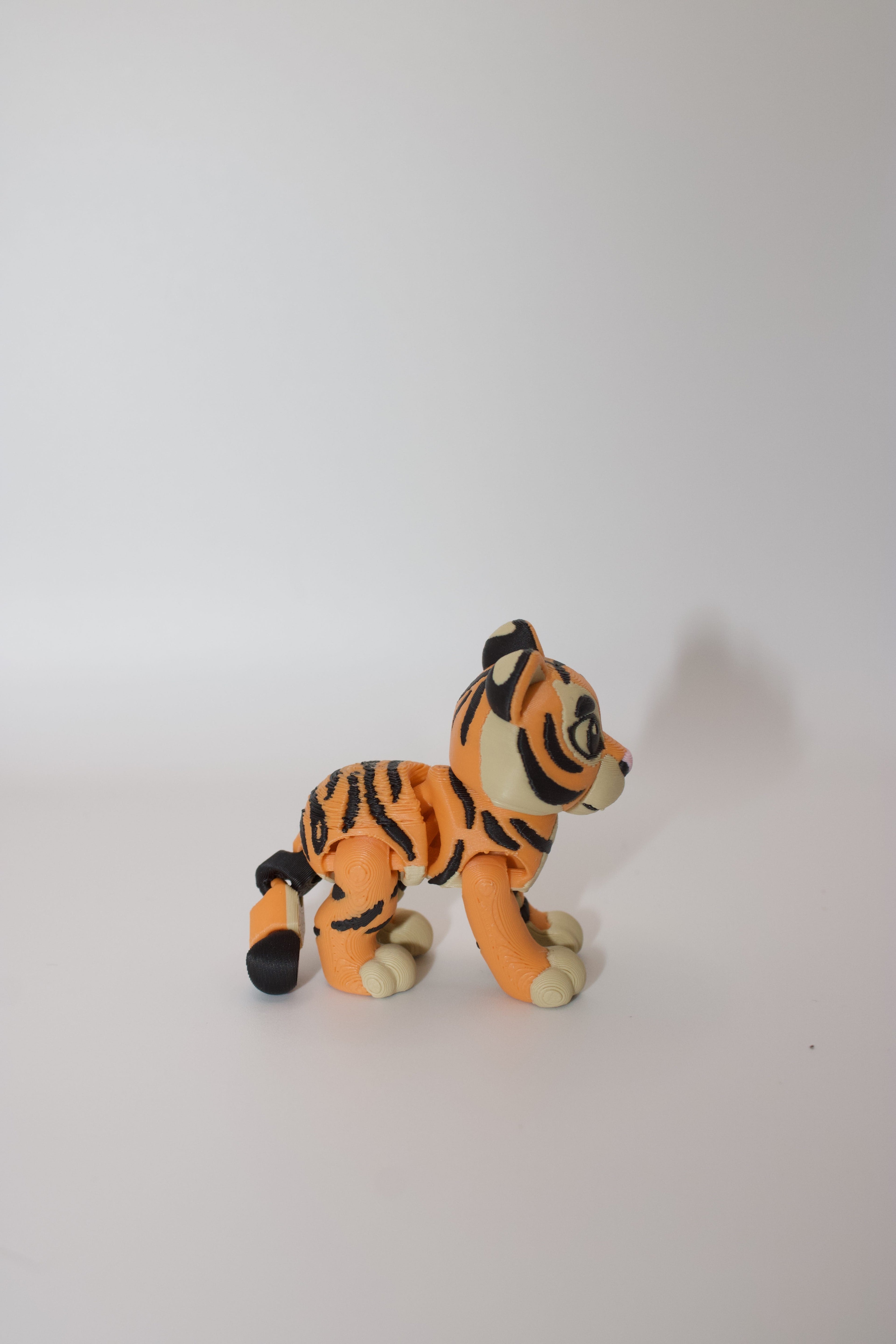 Tenacious Tiger – Articulated 3D Printed Jungle Toy