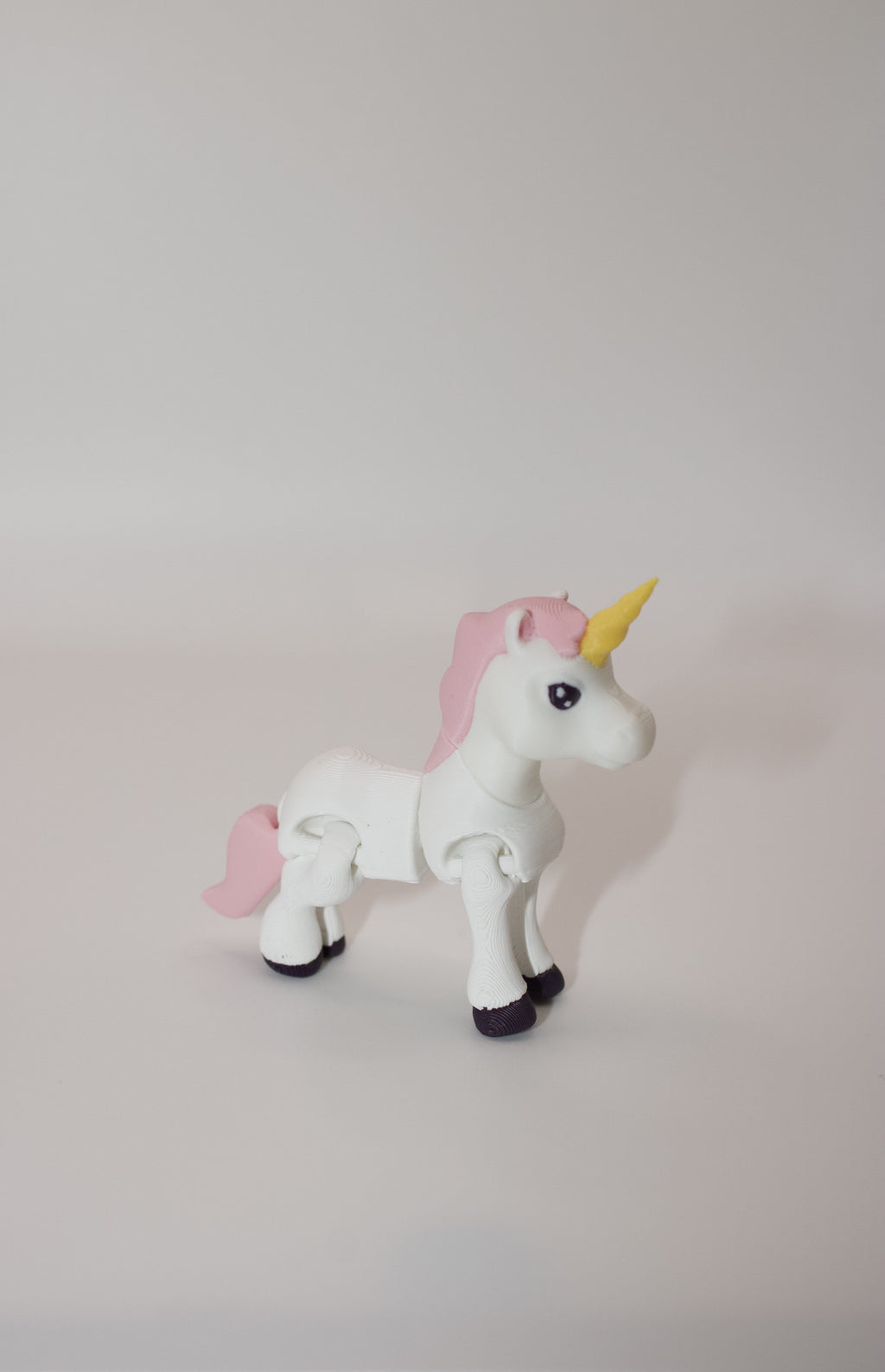 Unique Unicorn – 3D Printed Flexi Fidget Toy with Articulated Joints