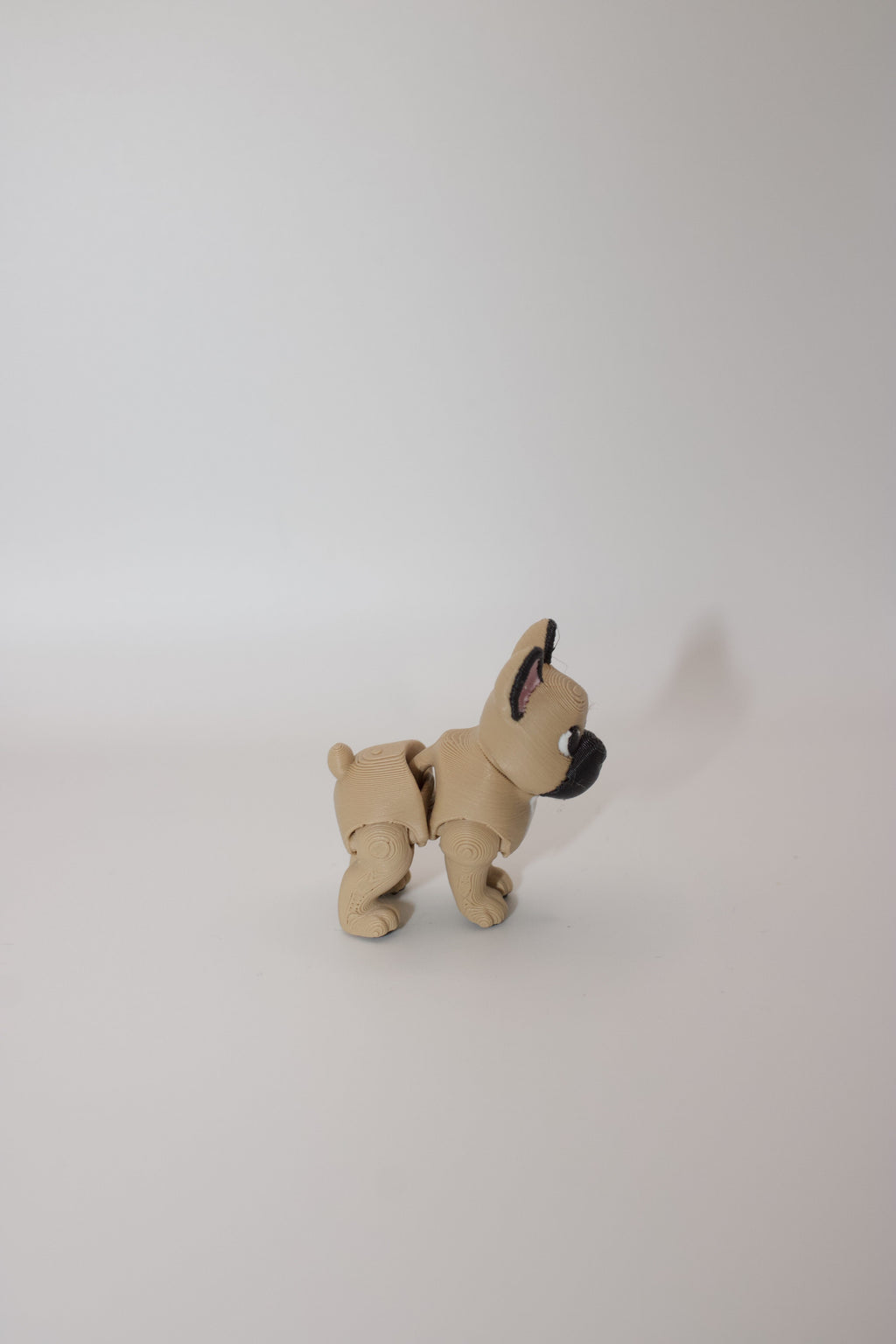 Articulated French Bulldog – 3D Printed Flexi Dog Toy