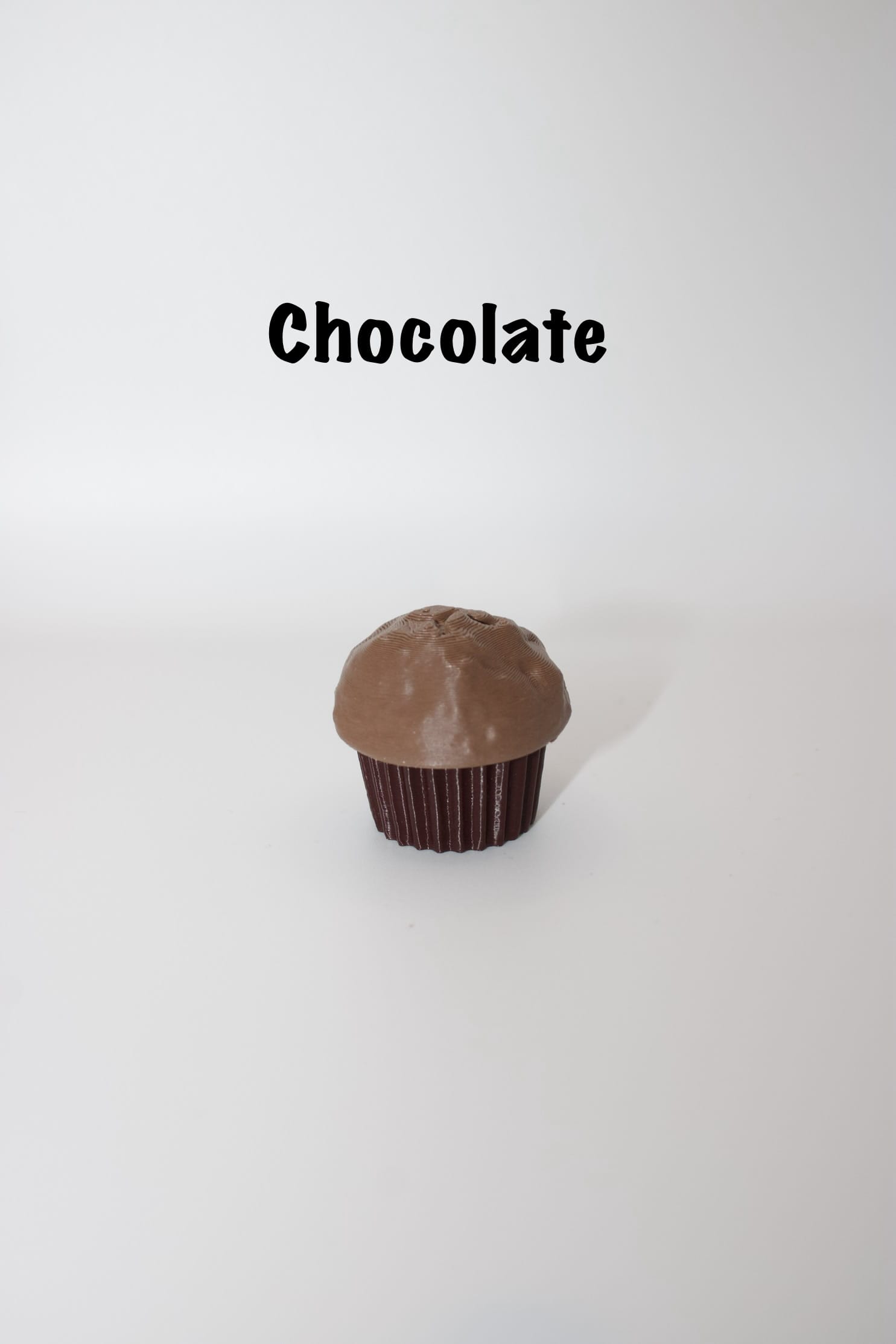 3D Printed Muffin Clicker Fidget Toy – Cute Stress Relief Muffin Popper