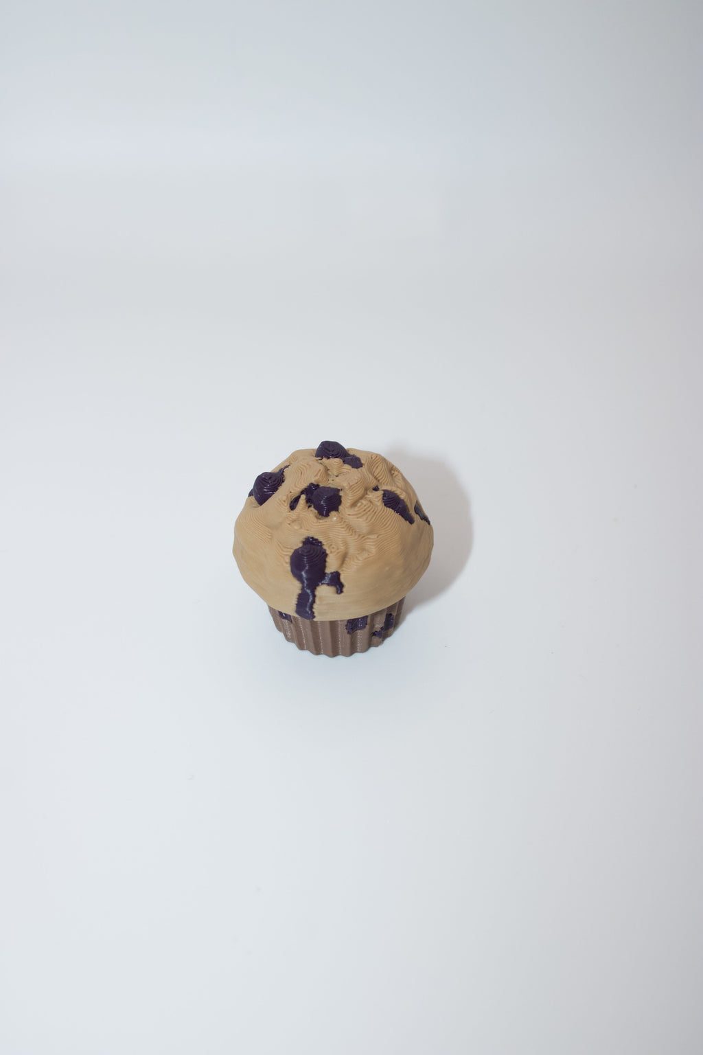 3D Printed Muffin Clicker Fidget Toy – Cute Stress Relief Muffin Popper