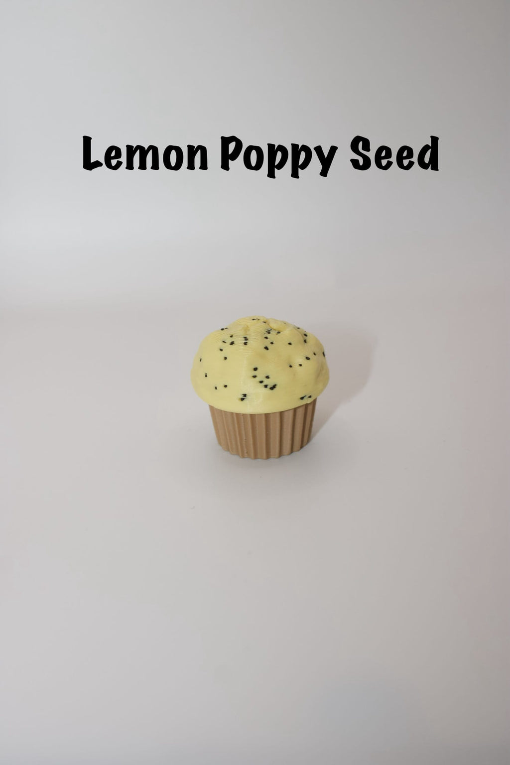 3D Printed Muffin Clicker Fidget Toy – Cute Stress Relief Muffin Popper