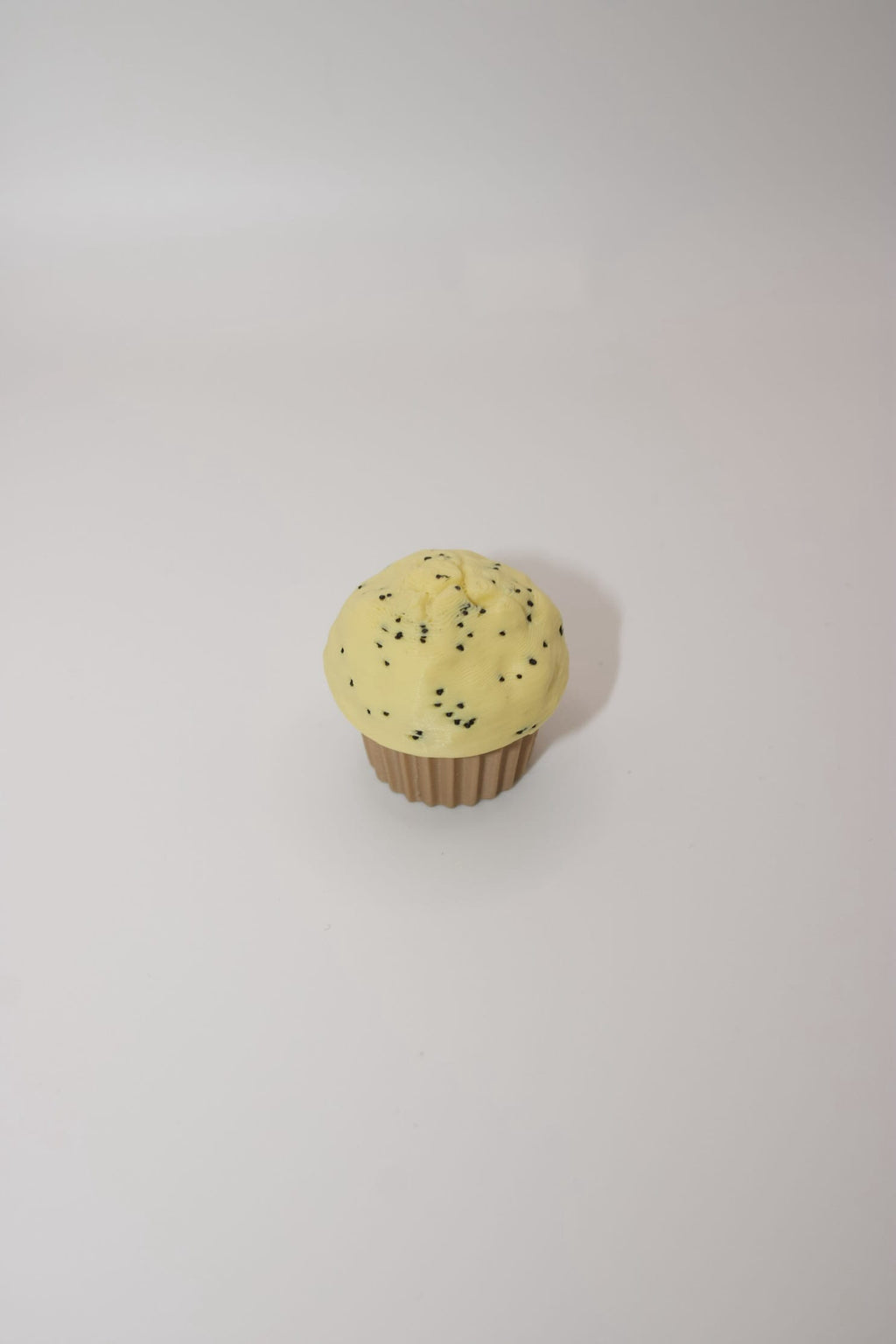 3D Printed Muffin Clicker Fidget Toy – Cute Stress Relief Muffin Popper