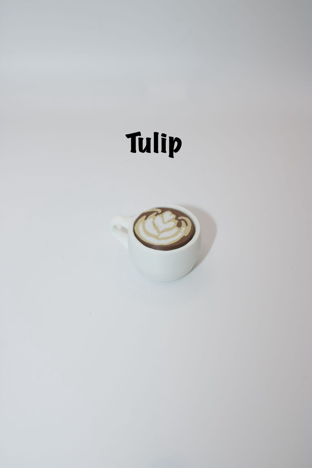 Mini Latte Fidget Clicker – Cute 3D Printed Coffee Toy | Espresso Click Desk Gift