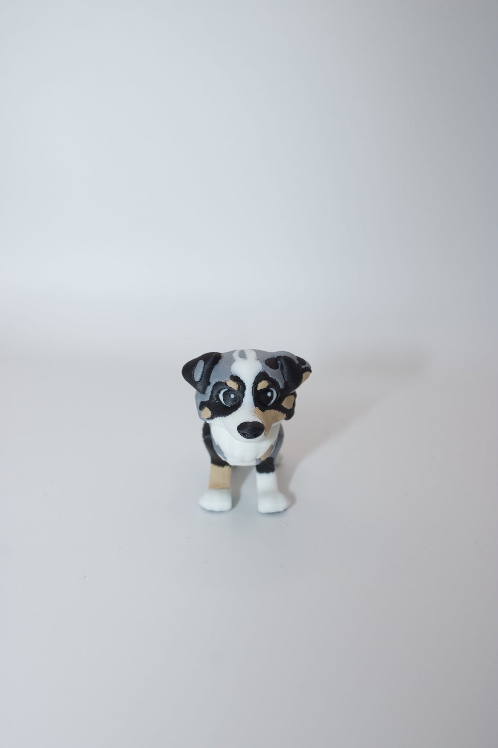 Australian Shepherd Articulated Dog Toy – 3D Printed Fidget Pet with Movable Joints