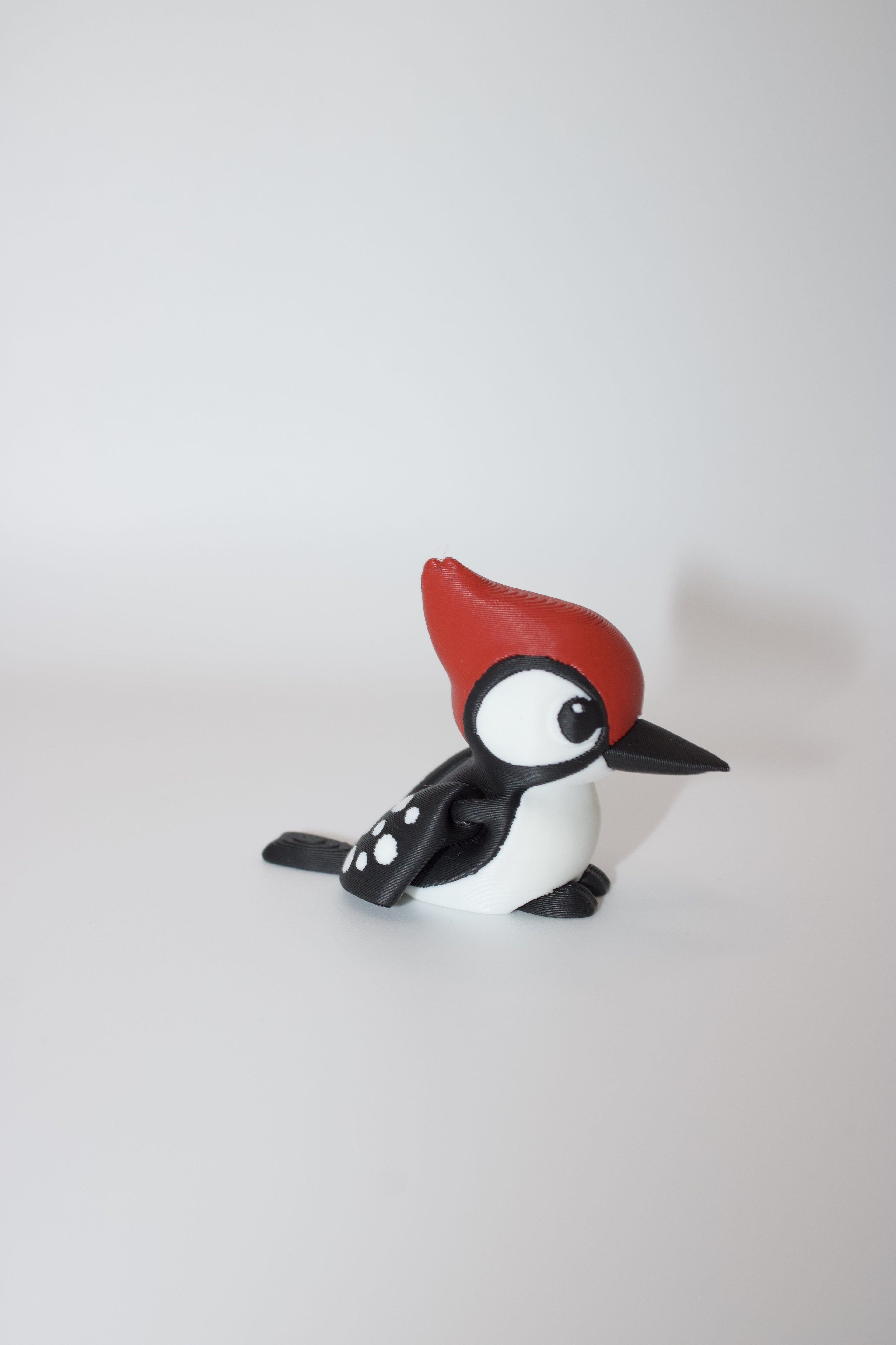 Wiggly Woodpecker – Articulated 3D Printed Fidget Toy