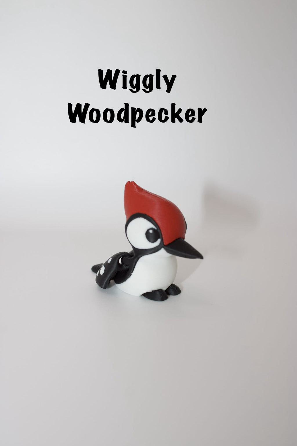 Wiggly Woodpecker – Articulated 3D Printed Fidget Toy