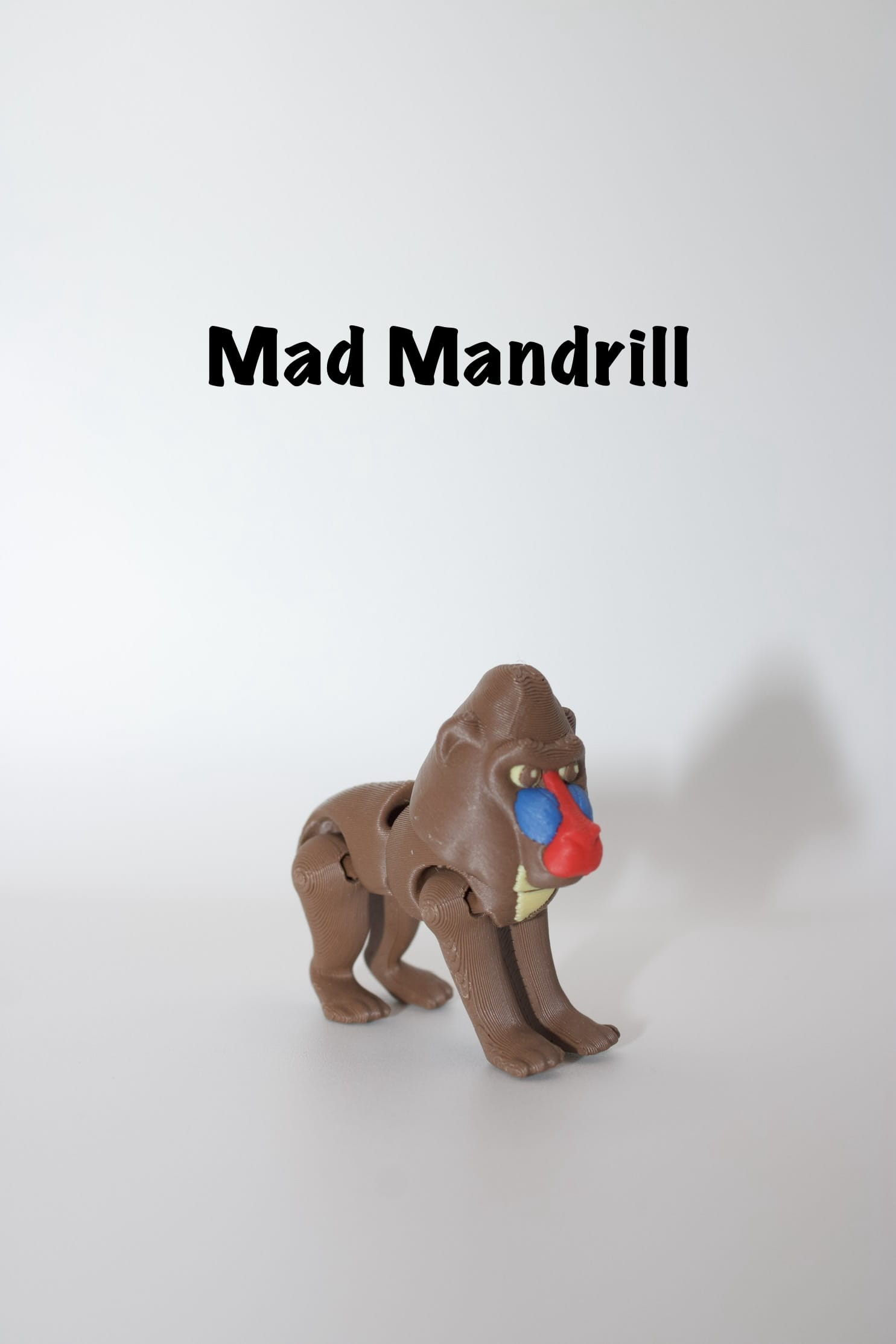 Mad Mandrill – Flexi Articulated 3D Printed Fidget Toy