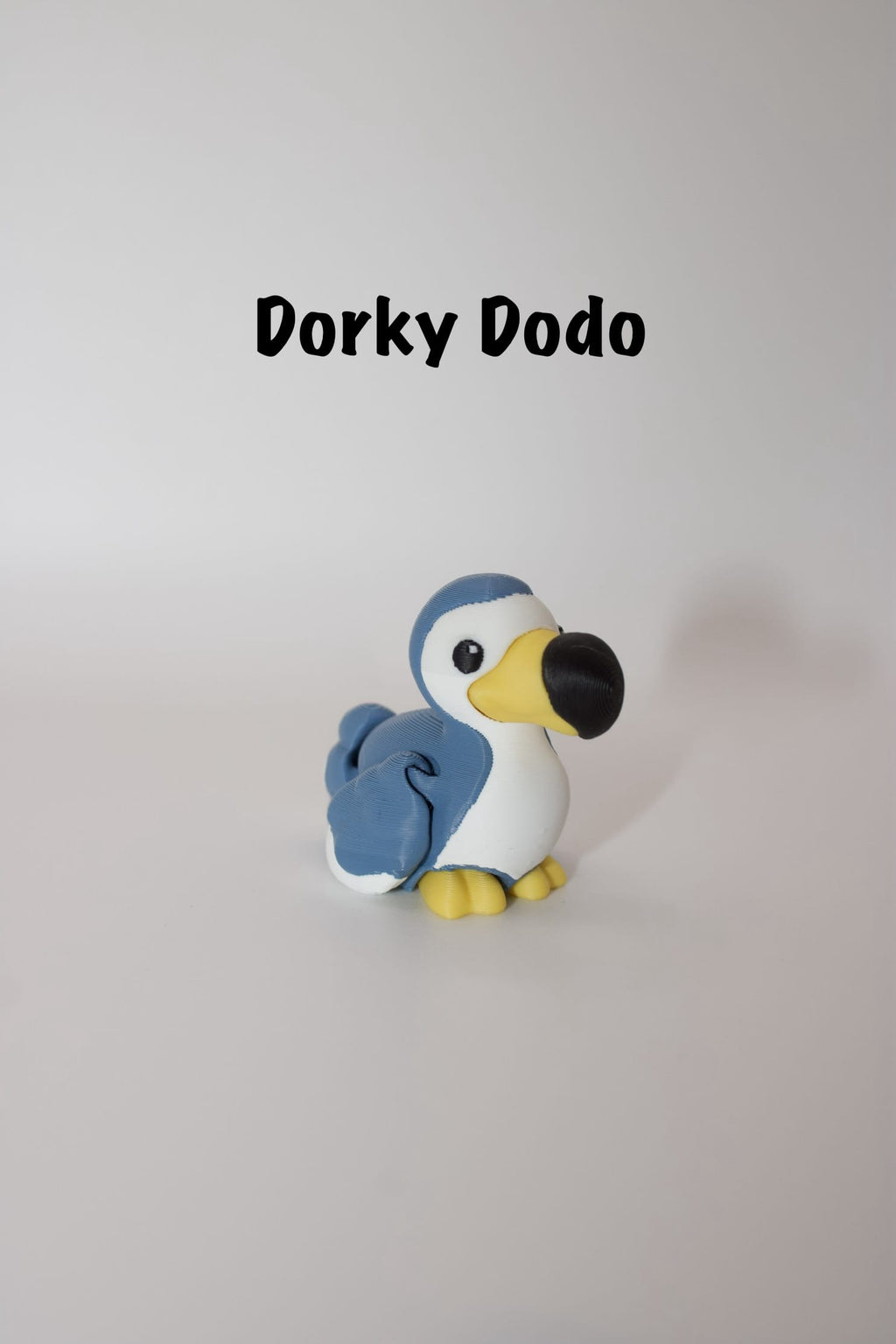Dorky Dodo – Articulated 3D Printed Toy
