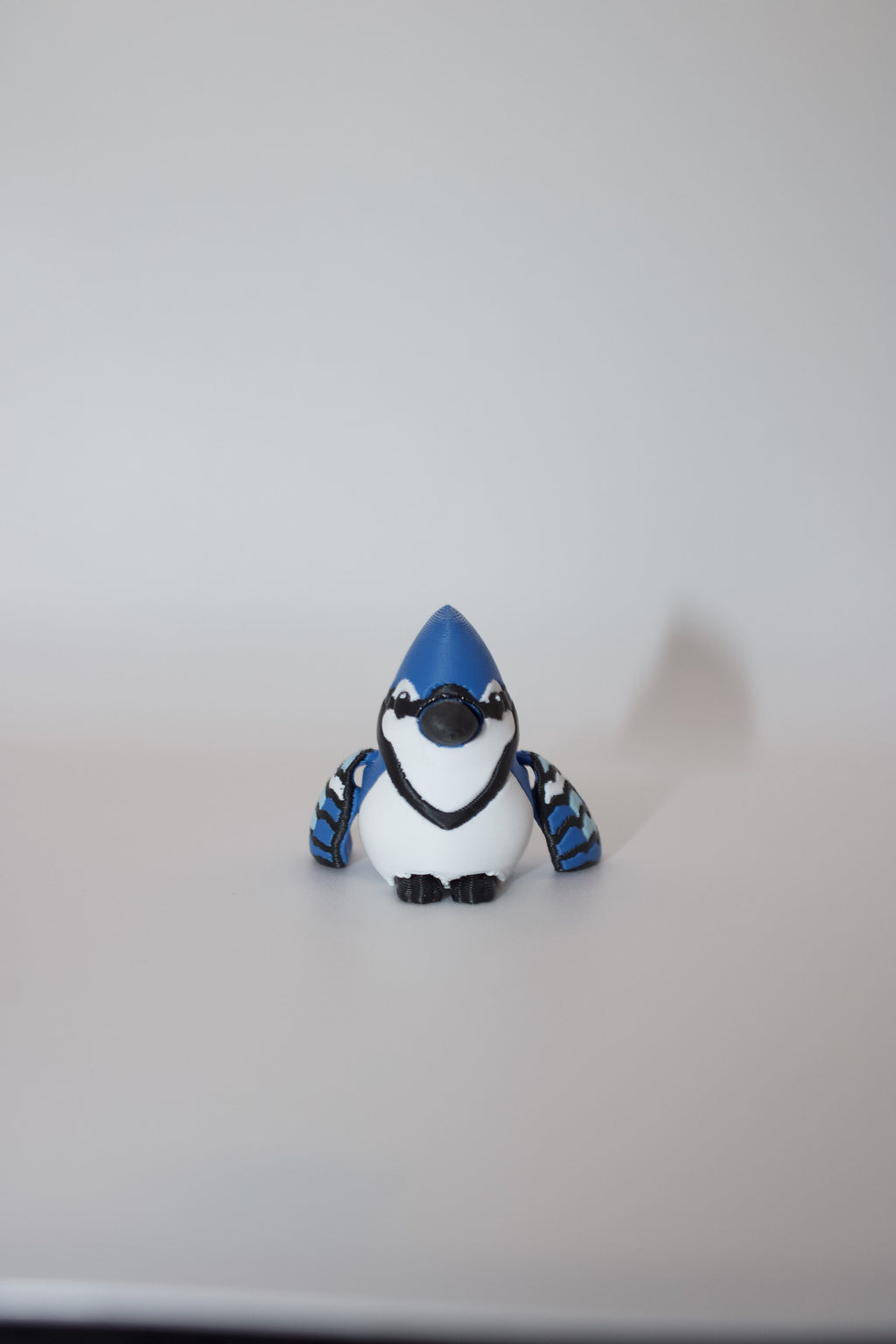 Brilliant Blue Jay – Articulated 3D Printed Toy