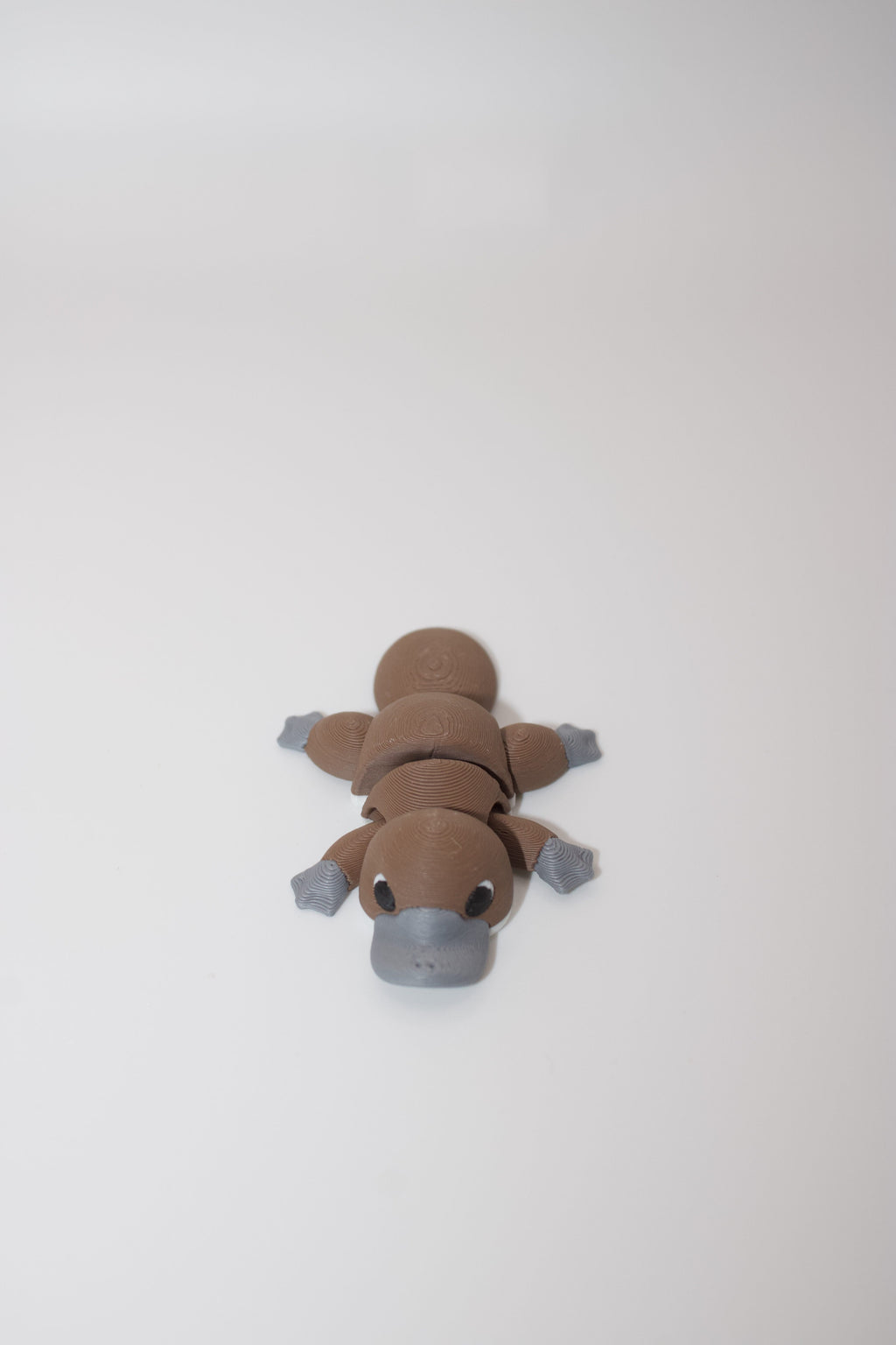 Flexi Articulated Platypus – Cute 3D Printed Toy | Plodding Platypus Fidget Animal Gift