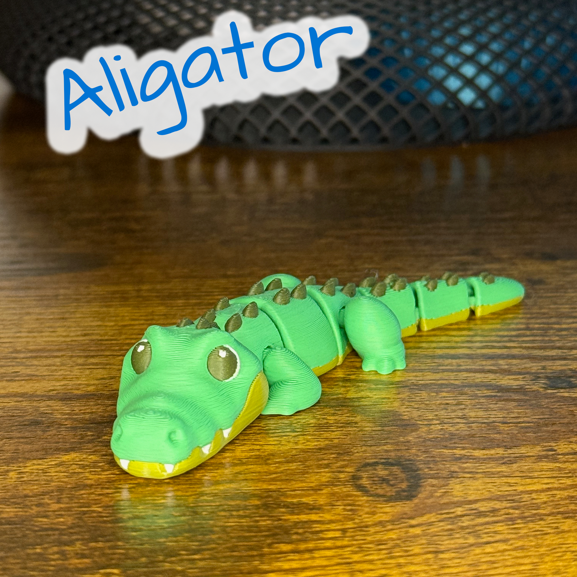 Angry Alligator – Articulated Fidget Toy
