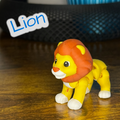 Lazy Lion – Articulated 3D Printed Flexi Fidget Toy