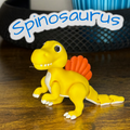 Spikey Spinosaurus – Cute 3D Printed Fidget Dino | Articulated Toy Dinosaur